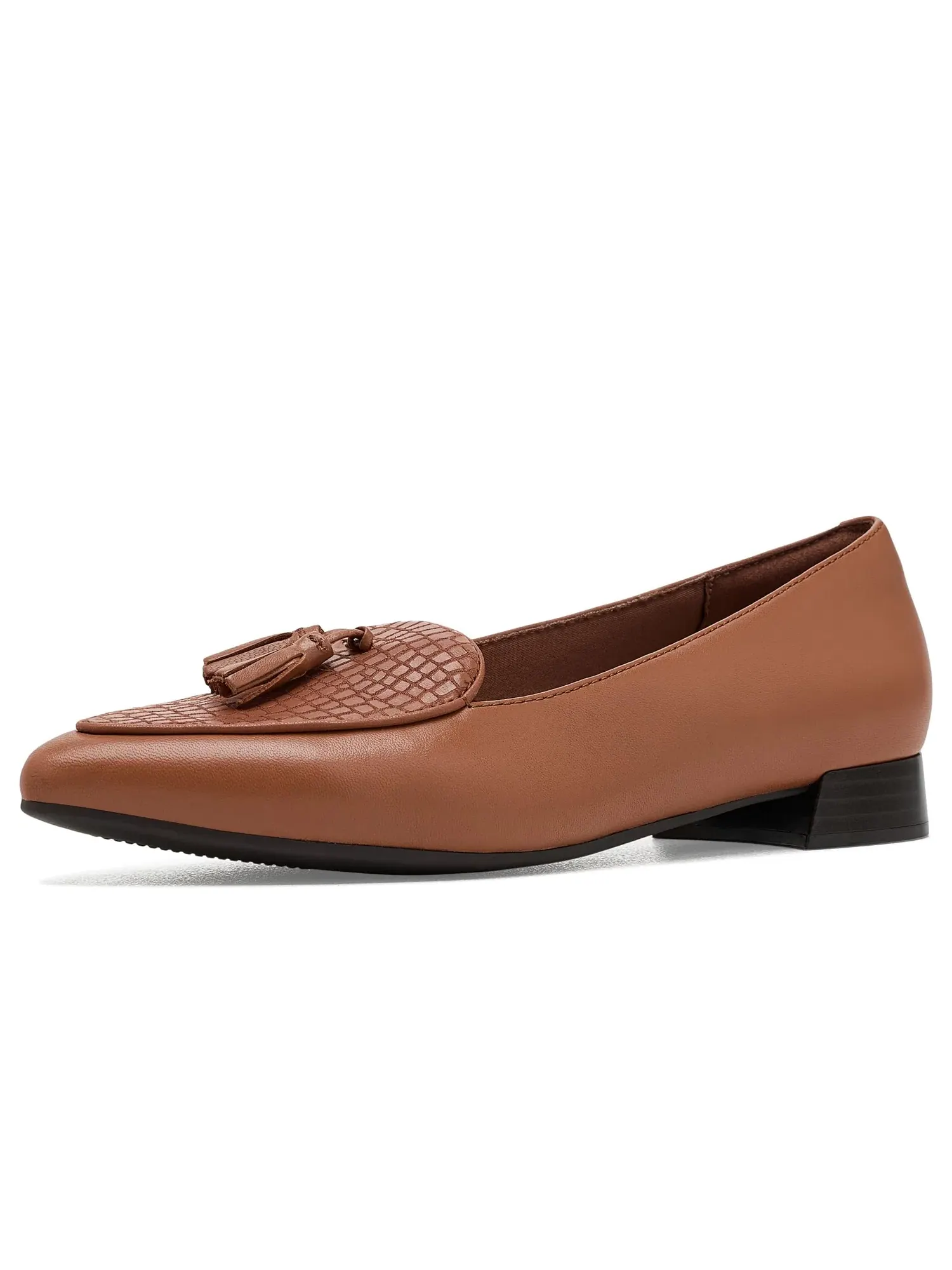 Лоферы Natalyn Quartz Clarks — изображение 1 из 4, бежевый