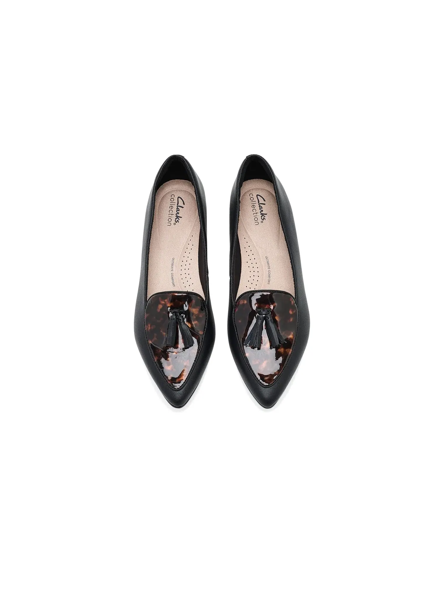 Лоферы Natalyn Quartz Clarks — изображение 2 из 4, черный мульти