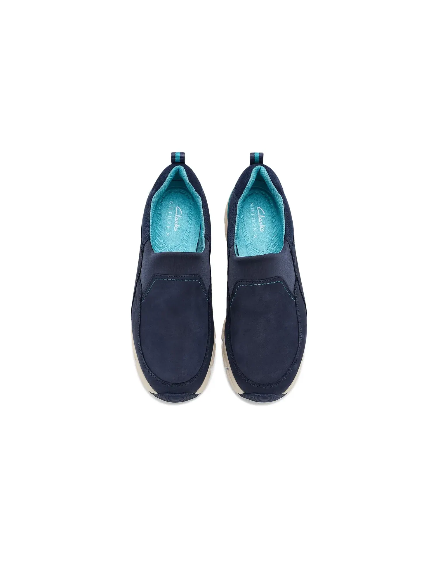 Водонепроницаемые кроссовки Nature X Sky Waterproof Clarks — изображение 2 из 4, темно-синий