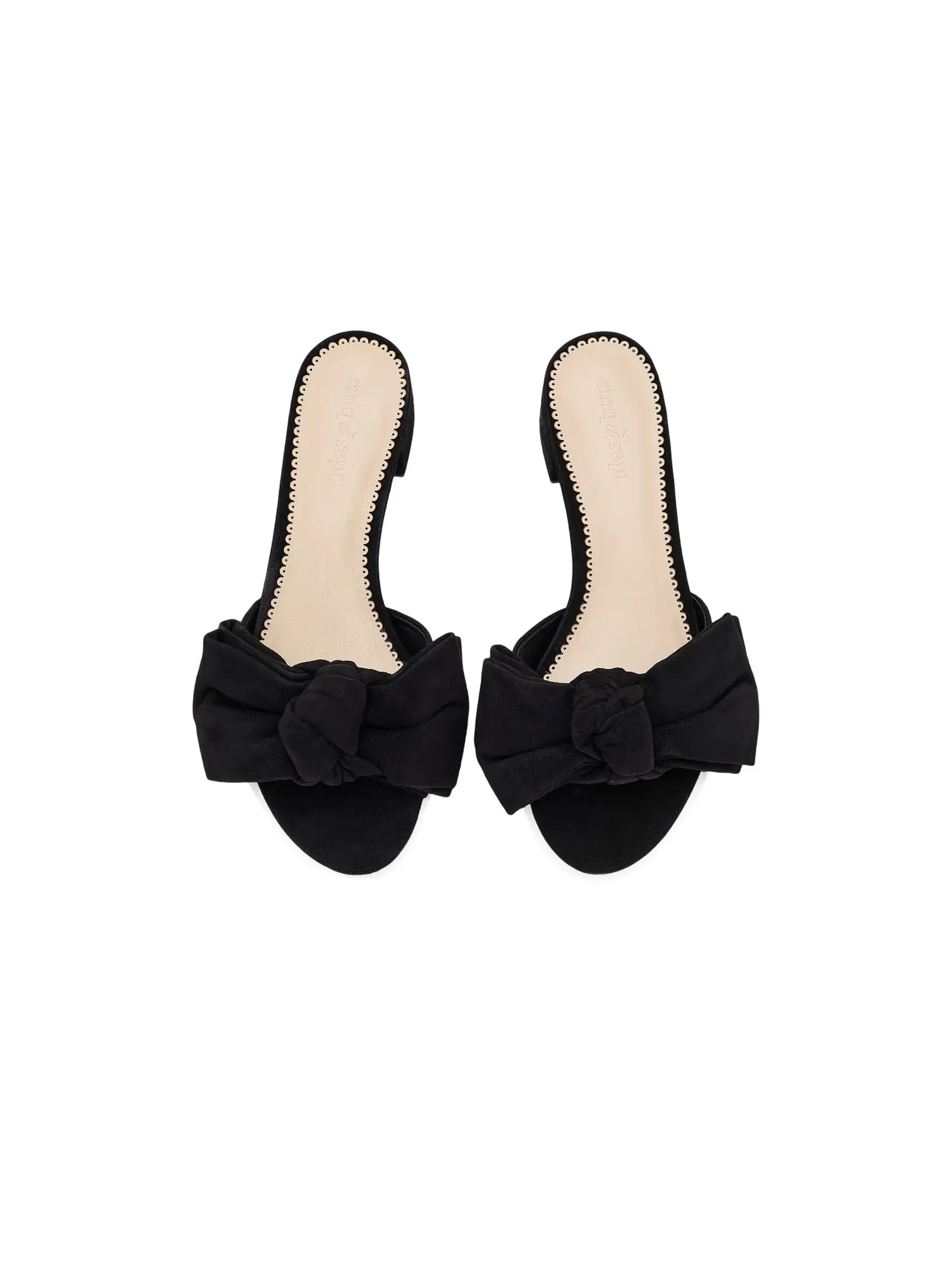 Слайды Faith Suede Slides Cinq À Sept — изображение 2 из 4, черный