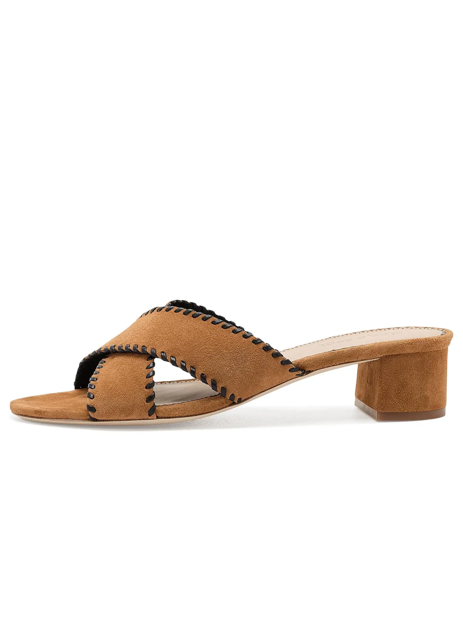 Сандалии Amanda Crisscross из замши Cinq À Sept — изображение 4 из 4, золотистый/черный