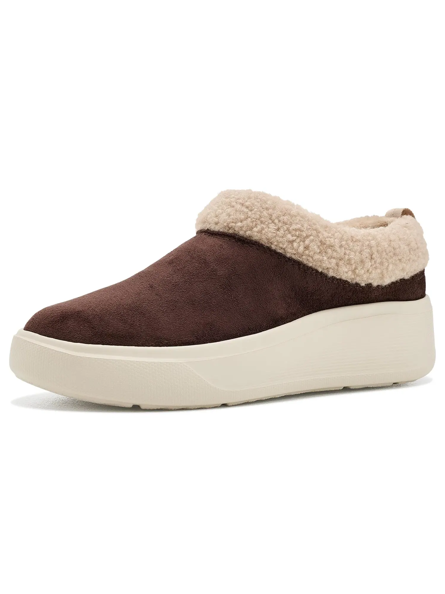 Кроссовки Solevana Cozy Clarks — изображение 1 из 4, темный коричневый