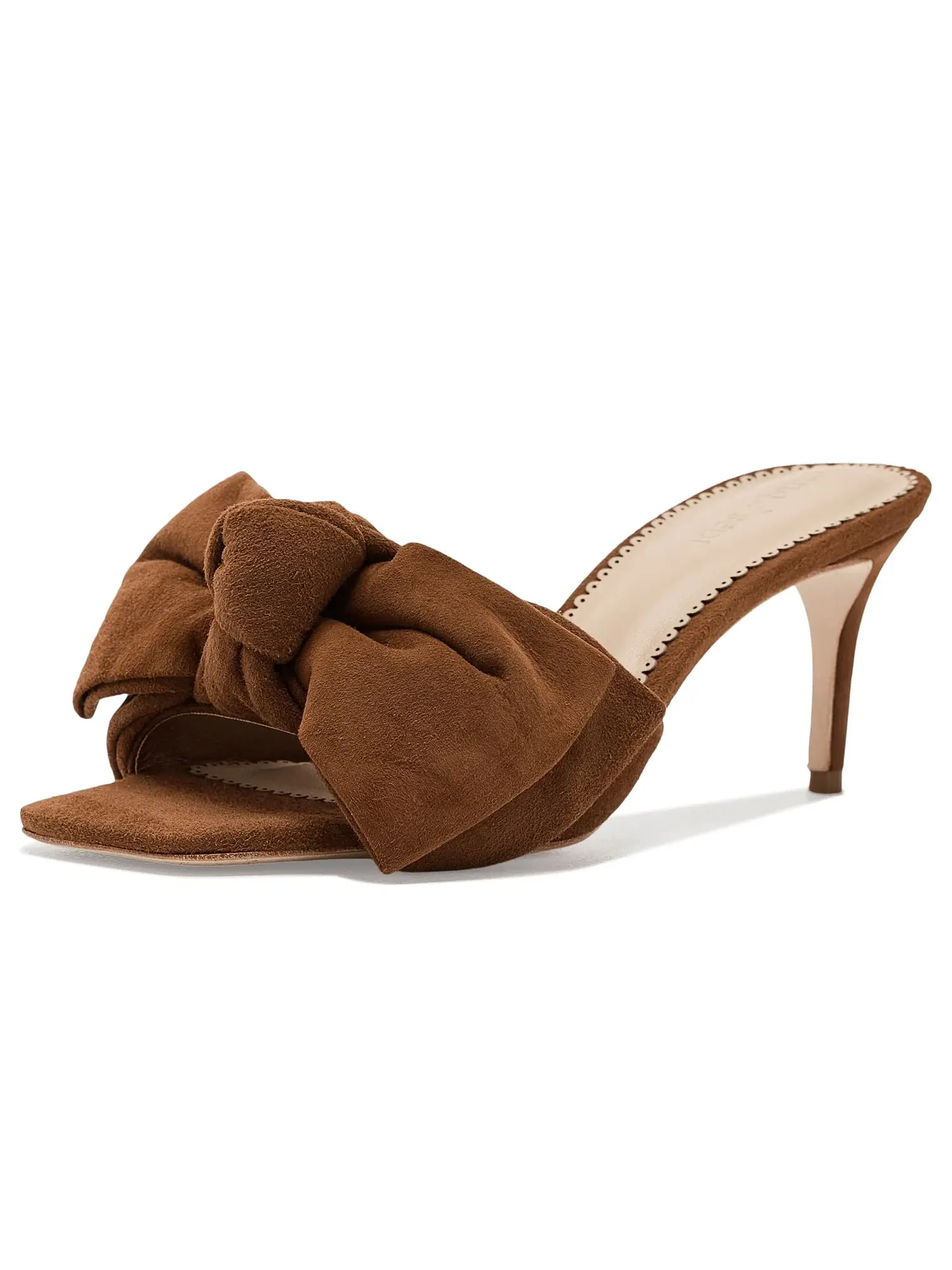 Мюли Felicity Suede Mule Cinq À Sept — изображение 1 из 4, коричневый