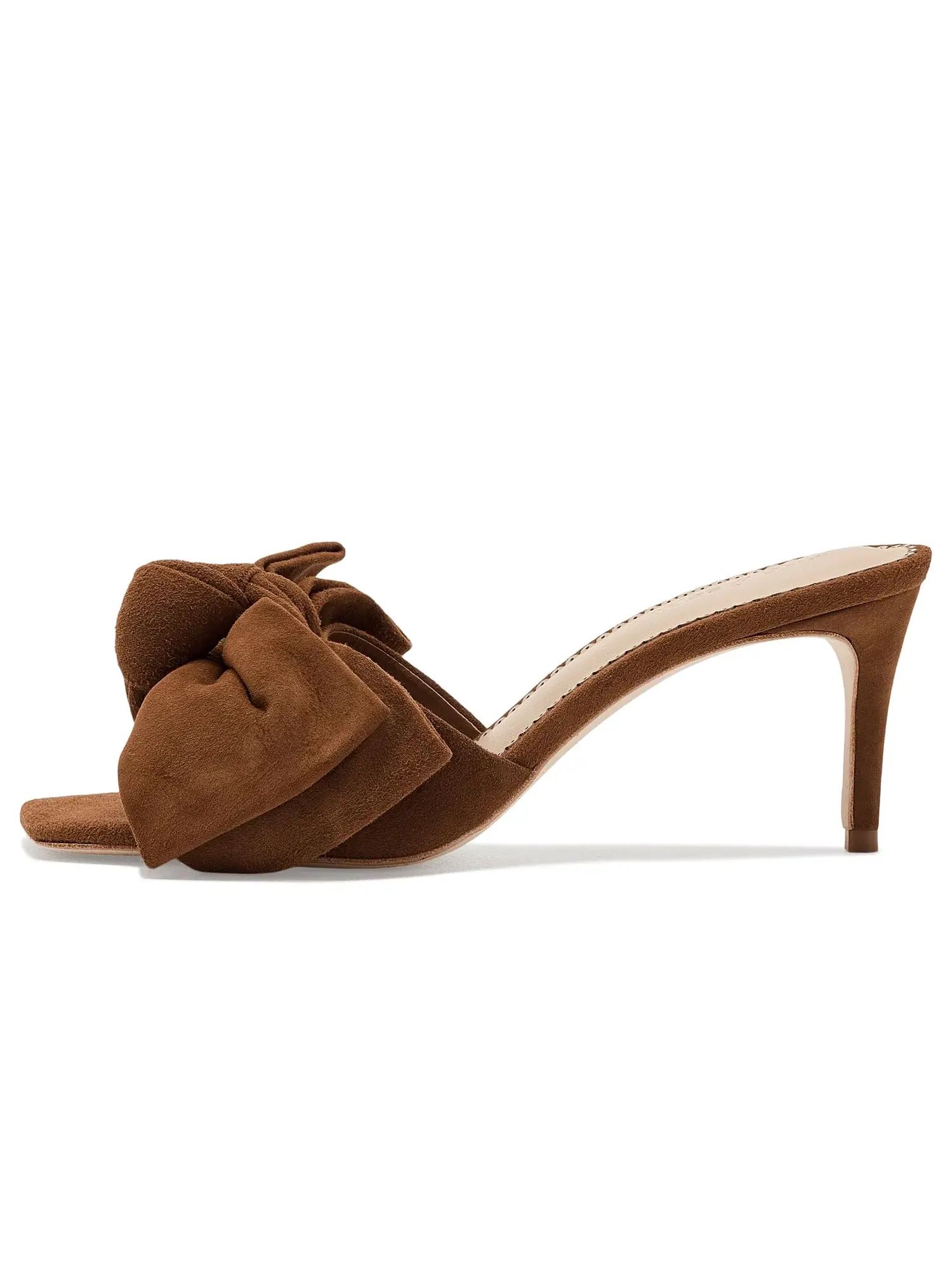 Мюли Felicity Suede Mule Cinq À Sept — изображение 4 из 4, коричневый