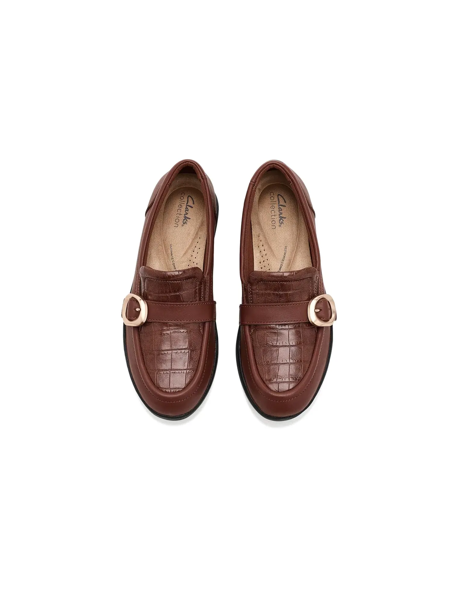 Лоферы Zylah Vine Clarks — изображение 2 из 4, коричневый