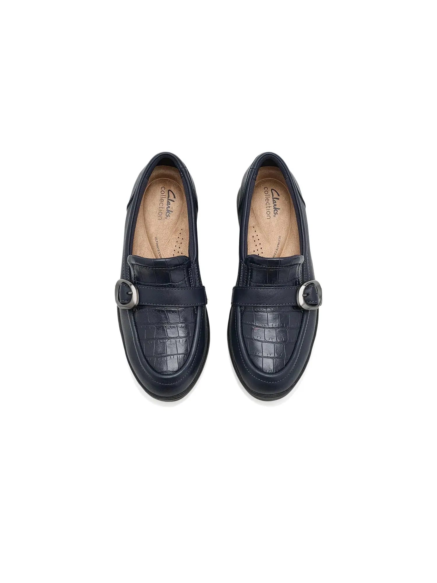 Лоферы Zylah Vine Clarks — изображение 2 из 4, темно-синий