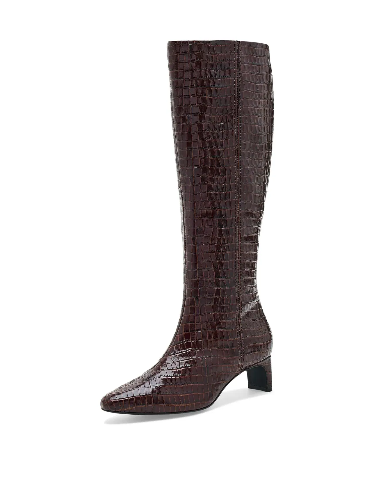 Ботинки Edina Tall Clarks — изображение 1 из 4, коричневый