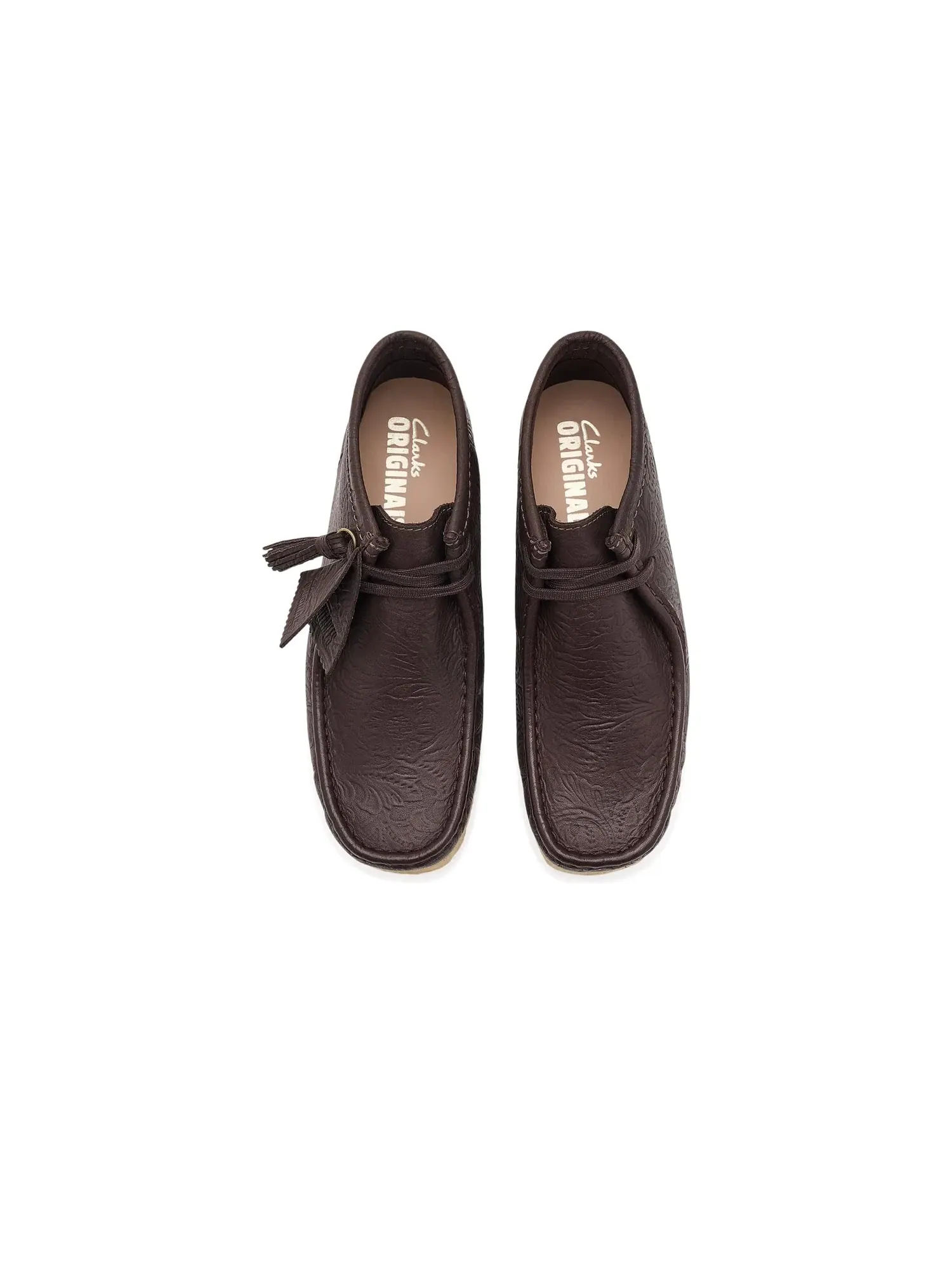 Ботинки Wallabee Clarks — изображение 2 из 4, коричневый