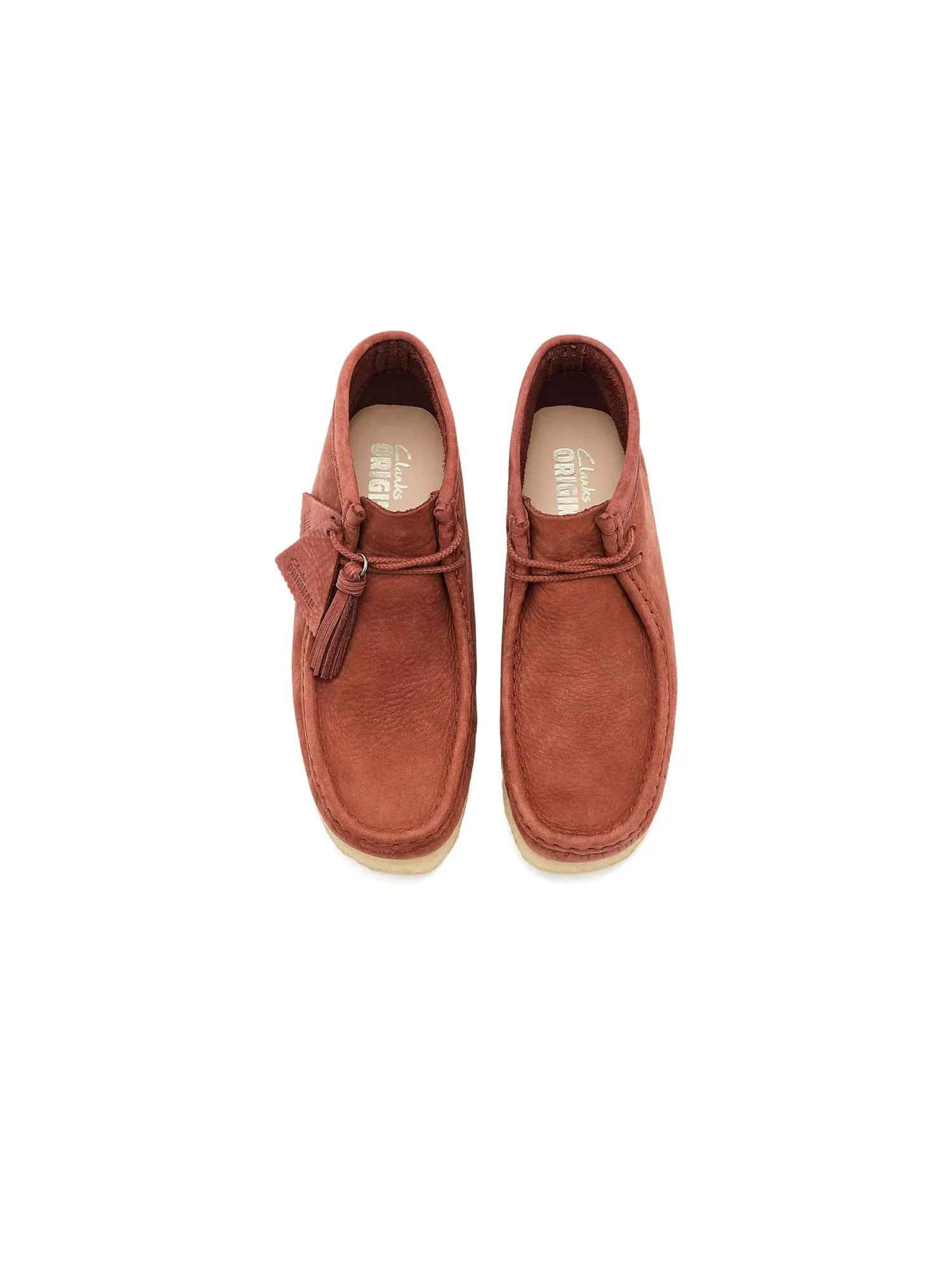 Ботинки Wallabee Clarks — изображение 2 из 4, красный