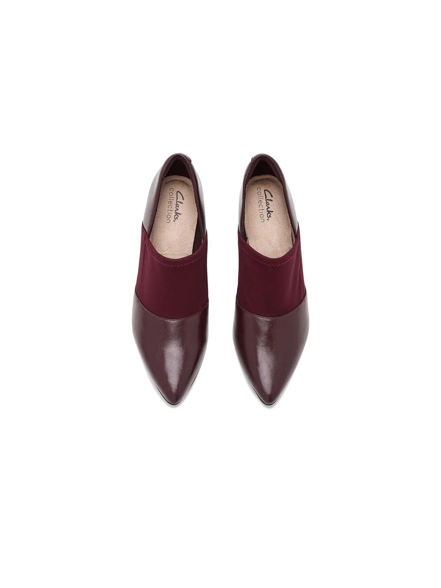 Туфли Tammitha Sleek Clarks — изображение 2 из 4, бордовый