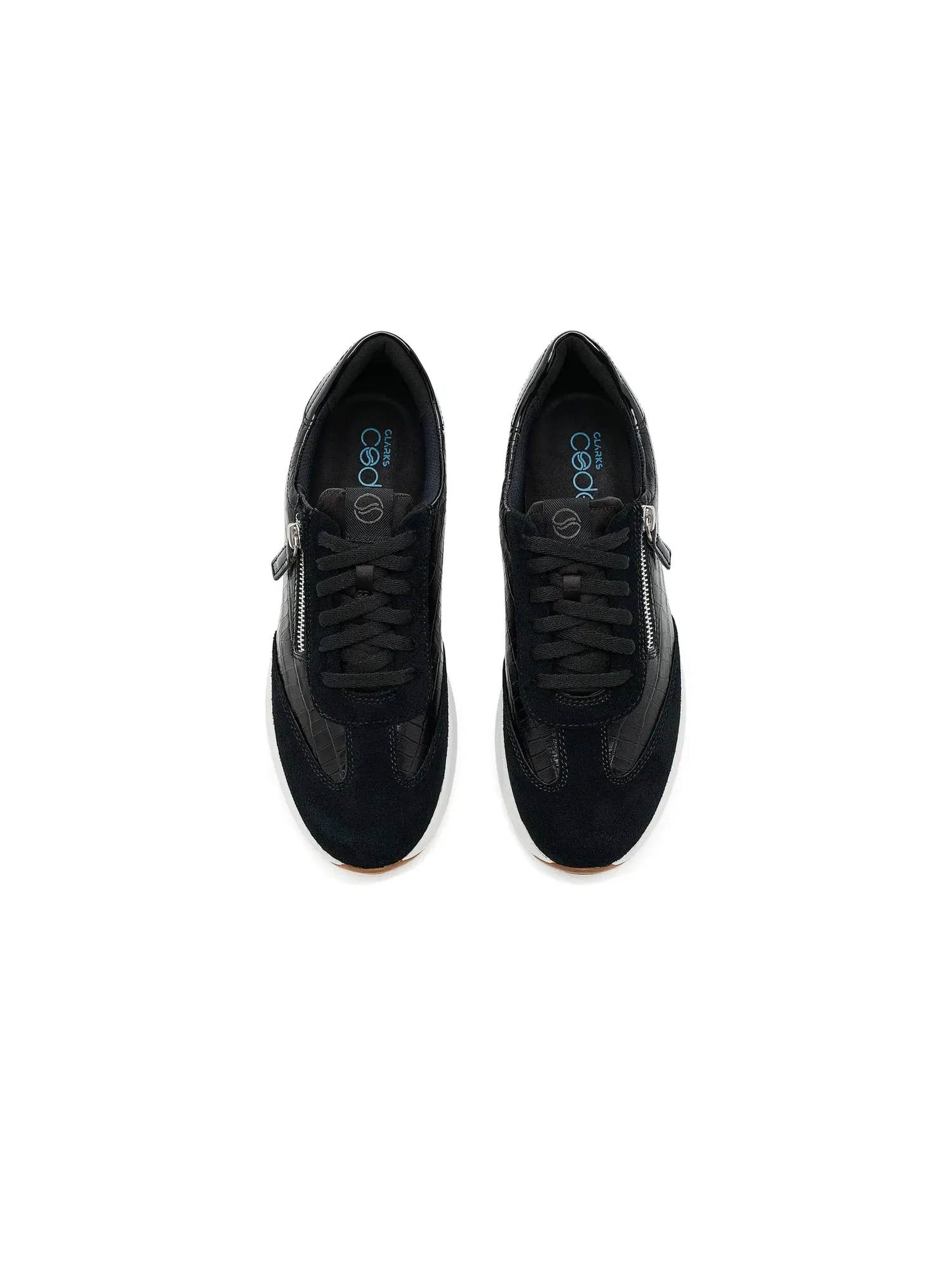 Кроссовки Code R Run Clarks — изображение 2 из 4, черный