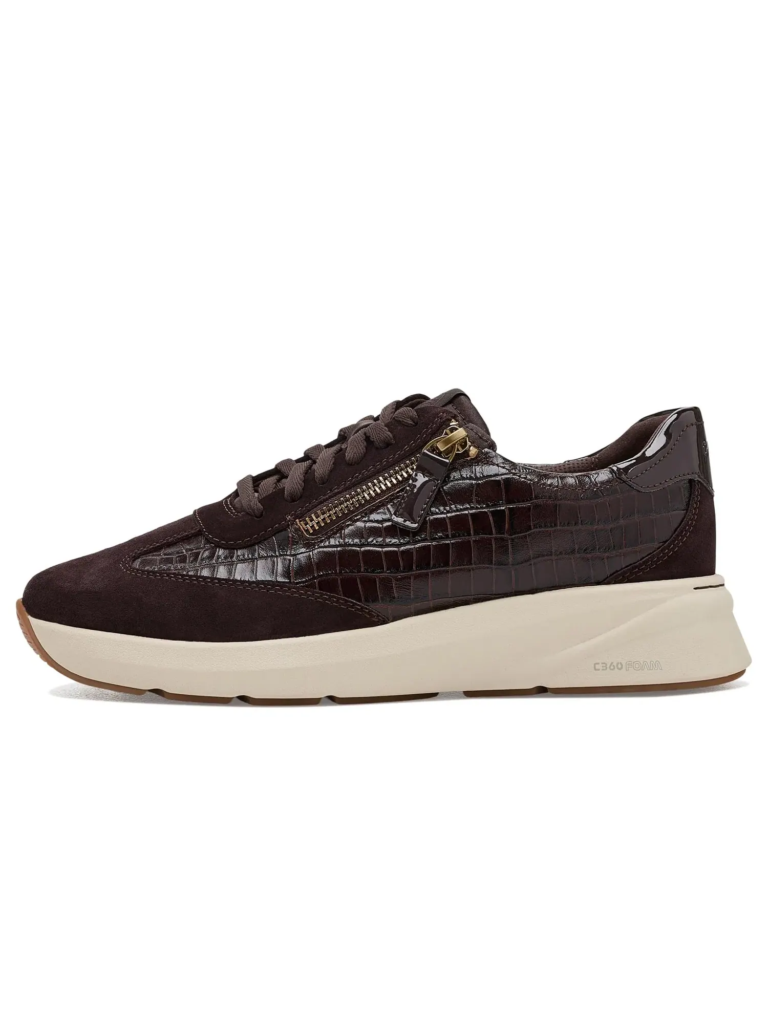 Кроссовки Code R Run Clarks — изображение 4 из 4, коричневый