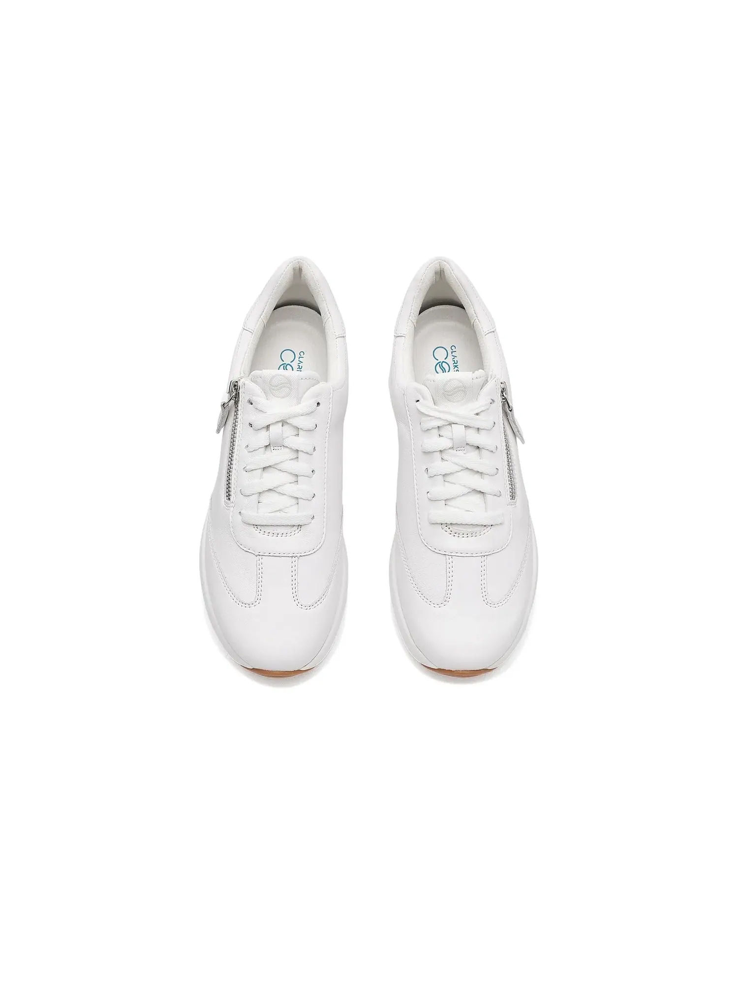 Кроссовки Code R Run Clarks — изображение 2 из 4, белый
