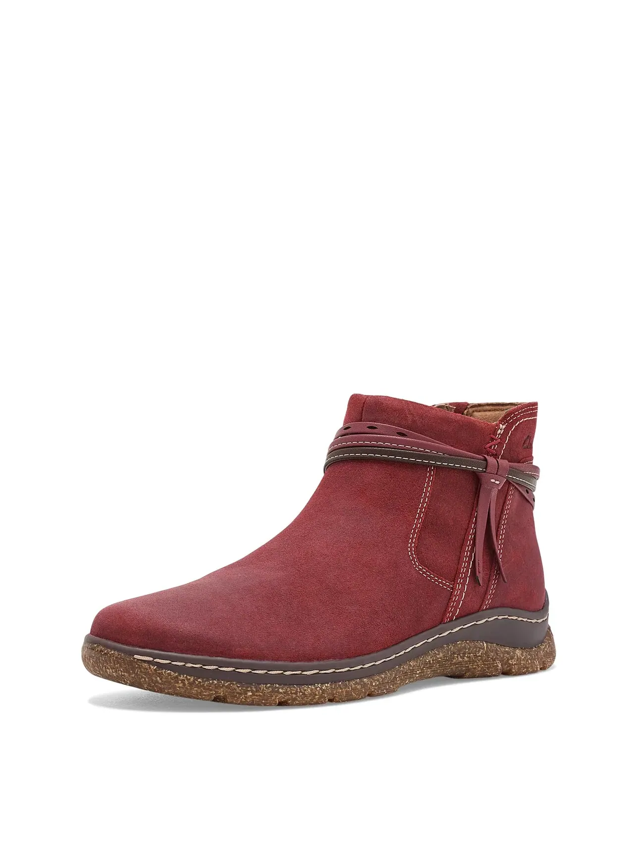 Ботинки Orlene Roam Clarks — изображение 1 из 4, темный красный