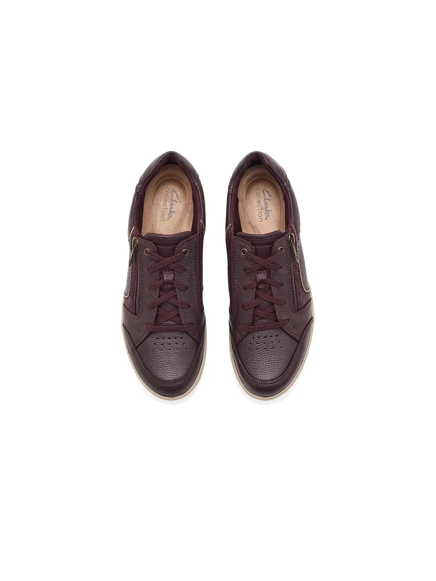 Кроссовки Bryianne Dazz Clarks — изображение 2 из 4, бордовый