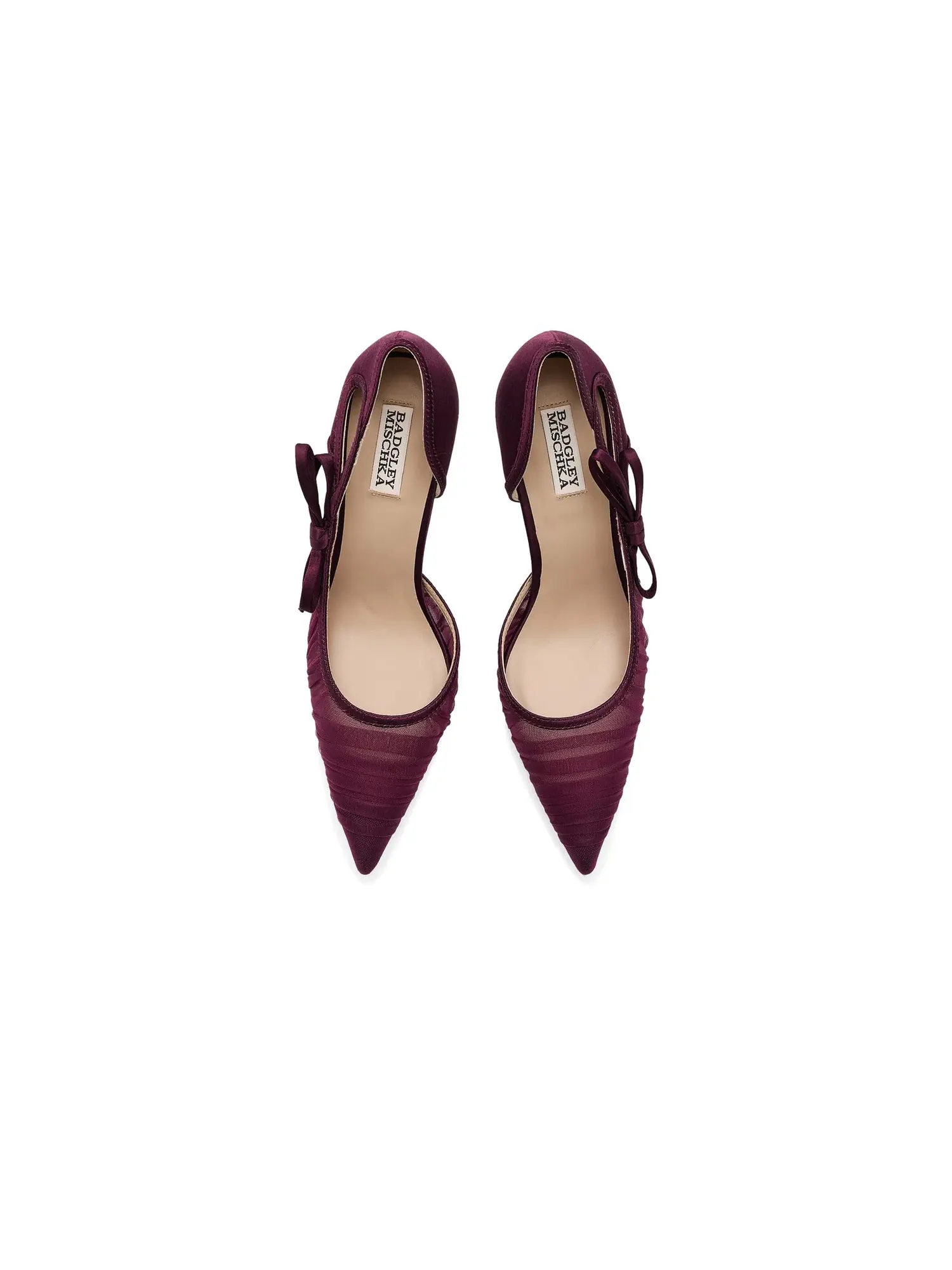 Туфли Rayna Badgley Mischka — изображение 2 из 4, винный