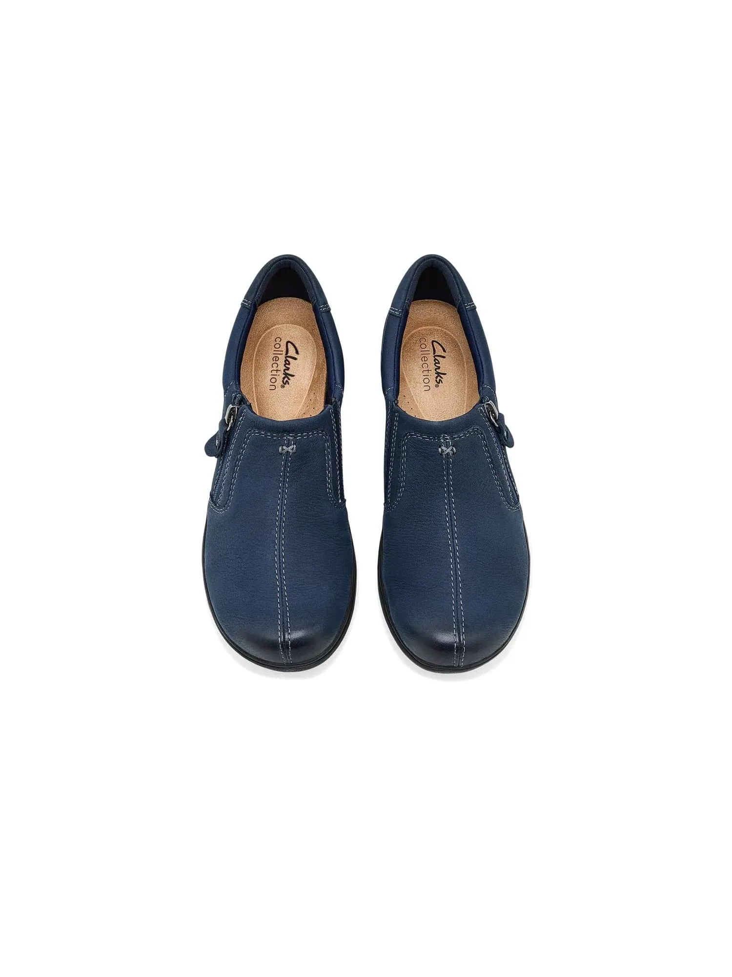 Лоферы Carleigh Ease Clarks — изображение 2 из 4, темно-синий