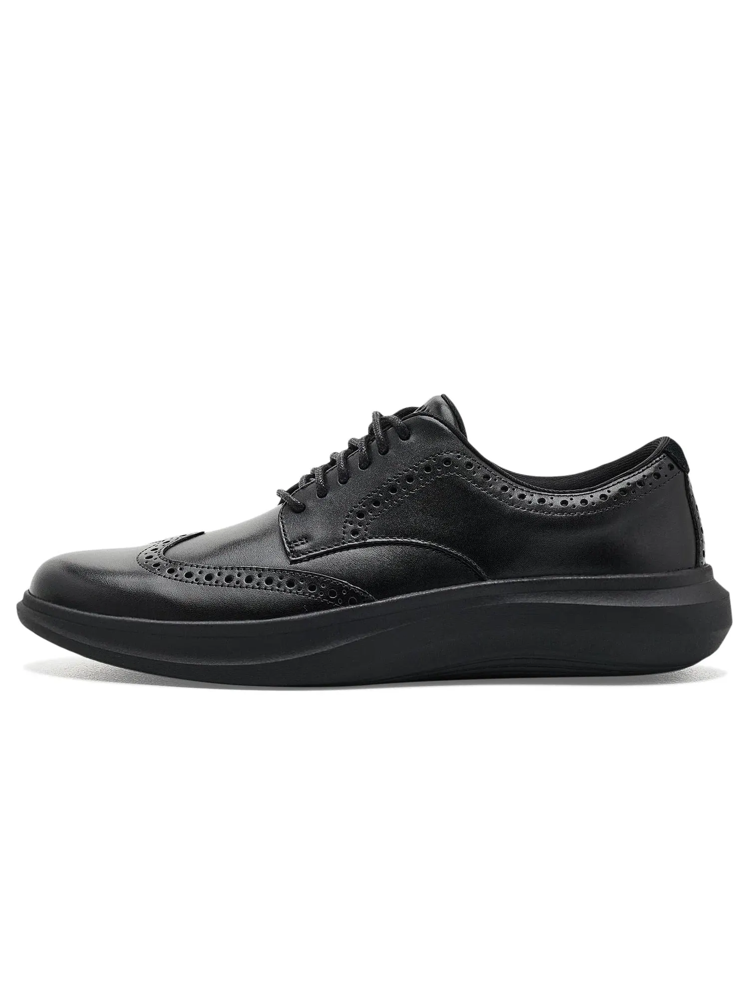Оксфорды с перфорацией Grand Aerion Wingtip Oxford Cole Haan — изображение 4 из 4, черный/черный