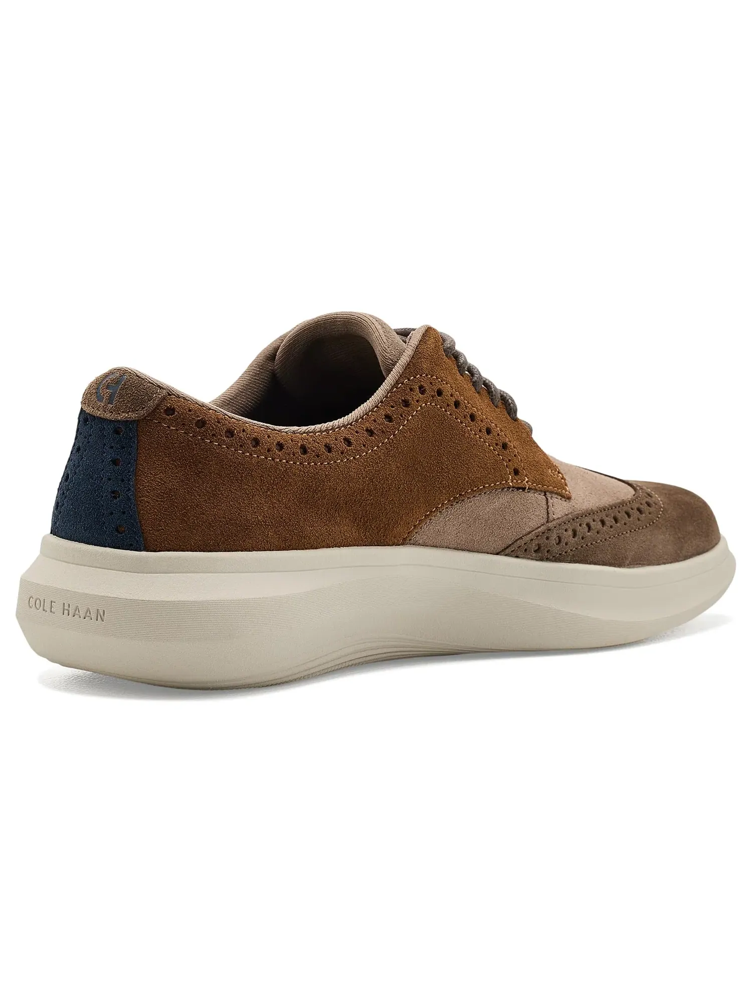 Оксфорды с перфорацией Grand Aerion Wingtip Oxford Cole Haan — изображение 3 из 4, коричневый