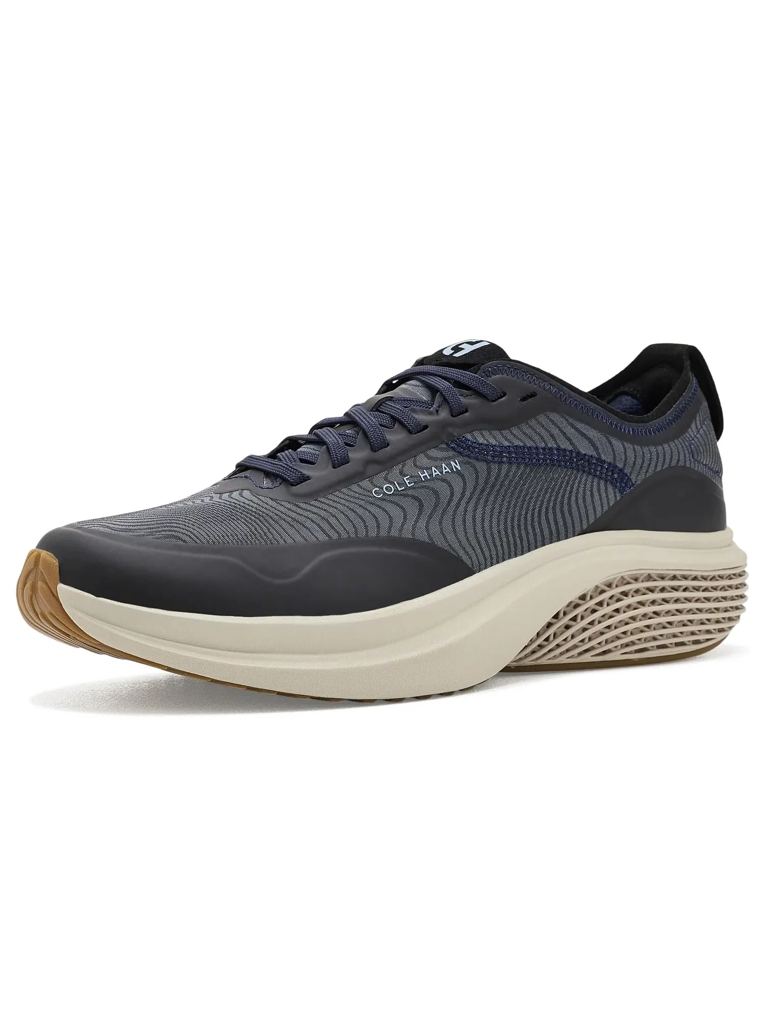 Оригинальные кроссовки Grand Everarc Skyweave Runner Cole Haan — изображение 1 из 4, темно-синий/серый
