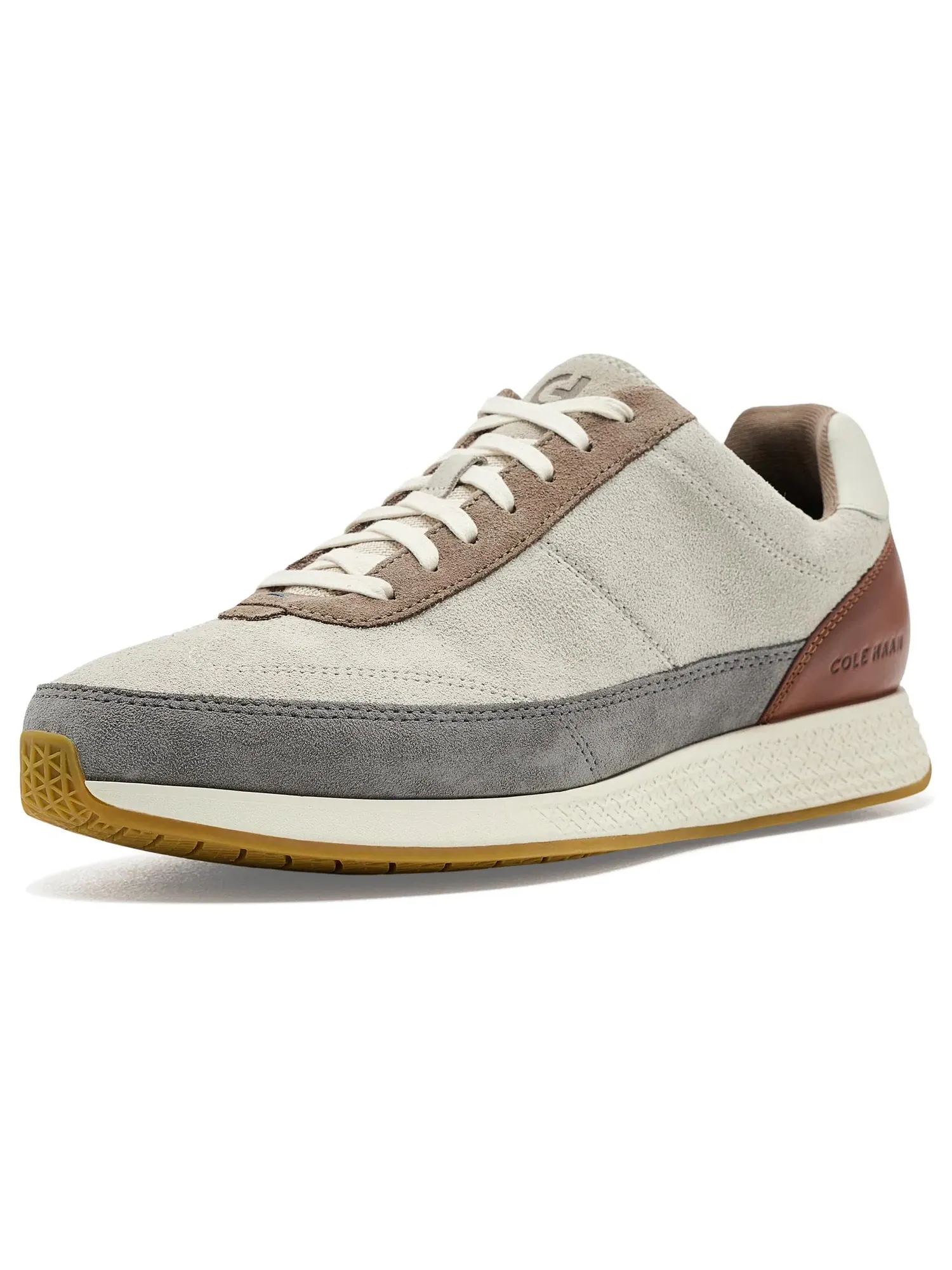 Кроссовки Grand Crosscourt Hurrion Trainer Cole Haan — изображение 1 из 4, серый/слоновая кость