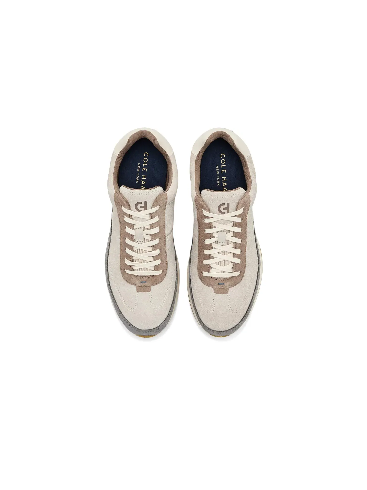 Кроссовки Grand Crosscourt Hurrion Trainer Cole Haan — изображение 2 из 4, серый/слоновая кость