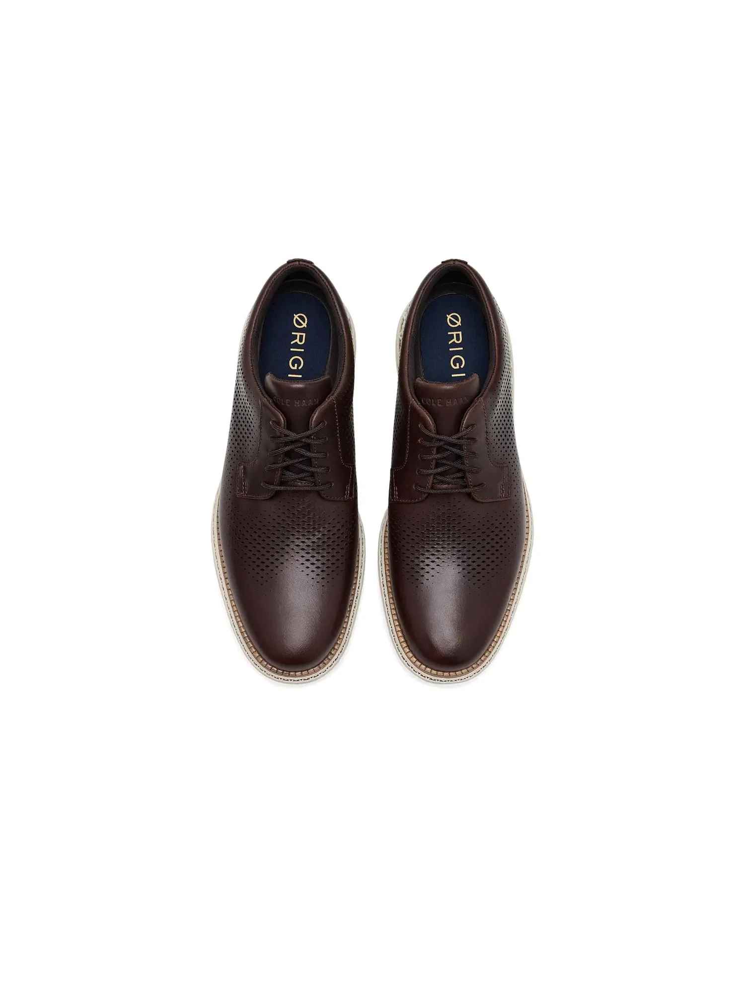 Оксфорды Originalgrand 2.0 Oxford Cole Haan — изображение 2 из 4, коричневый/натуральный