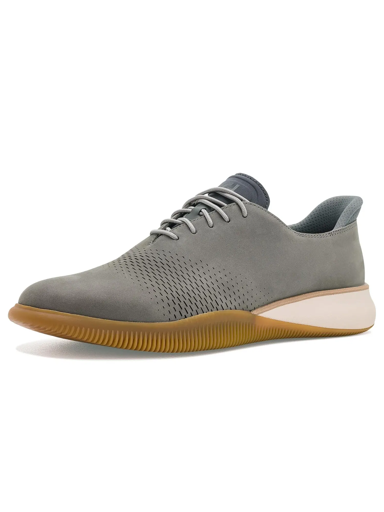 Оксфорды с лазерной перфорацией и быстрой шнуровкой 6.zerogrand Laser Cut Quick-on Oxford Cole Haan — изображение 1 из 4