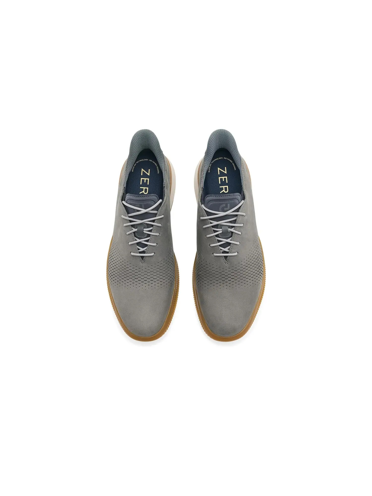 Оксфорды с лазерной перфорацией и быстрой шнуровкой 6.zerogrand Laser Cut Quick-on Oxford Cole Haan — изображение 2 из 4