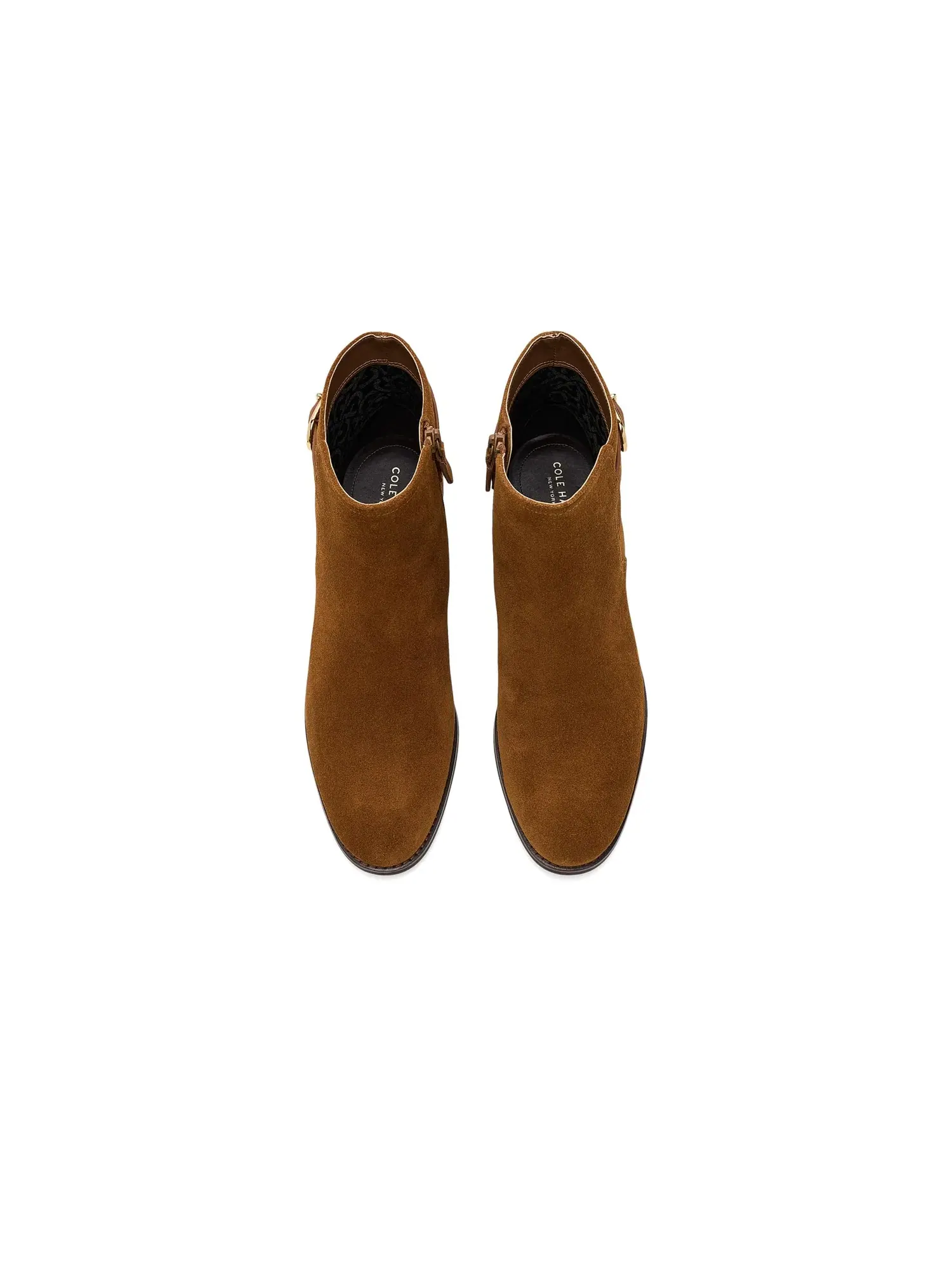 Ботинки Haddie с пряжками Cole Haan — изображение 2 из 4, табак