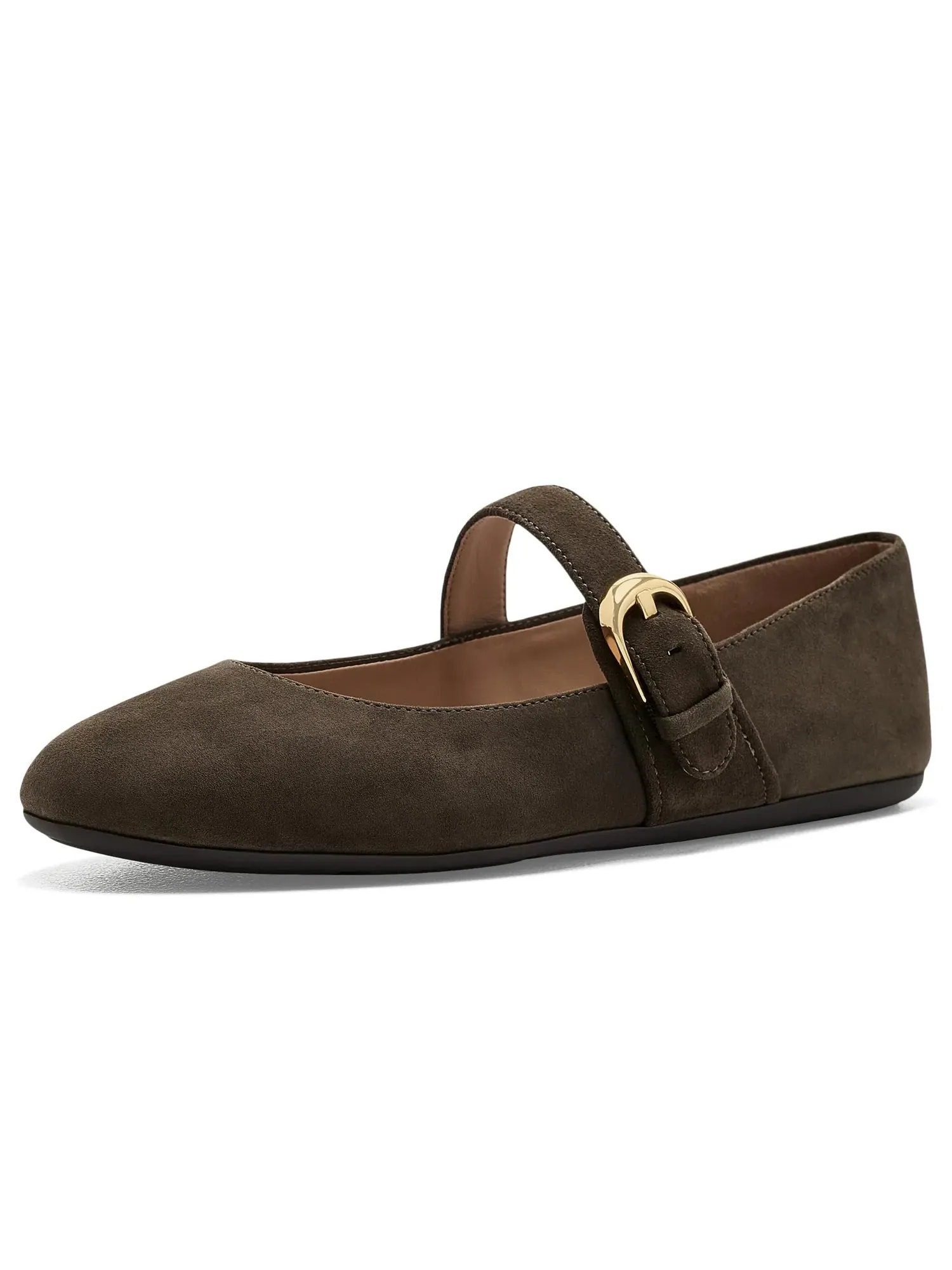 Балетки Grand Ambition Alissa Mary Jane Cole Haan — изображение 1 из 4, глубокий оливковый