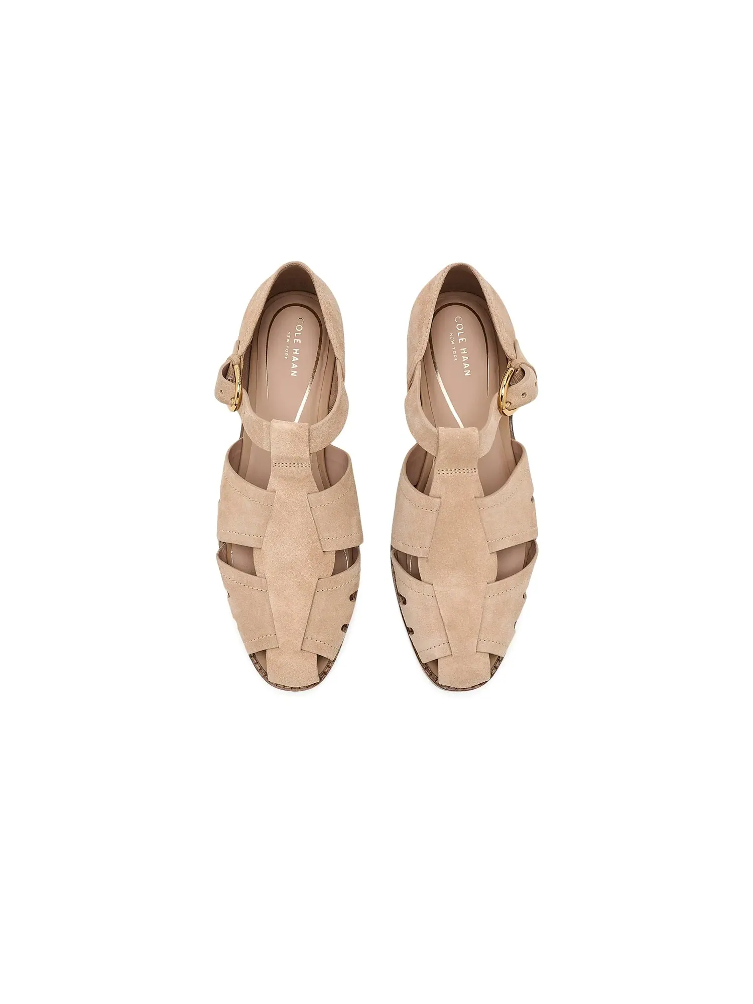 Сандалии Rosabella Fisherman Loafers Cole Haan — изображение 2 из 4, песочный