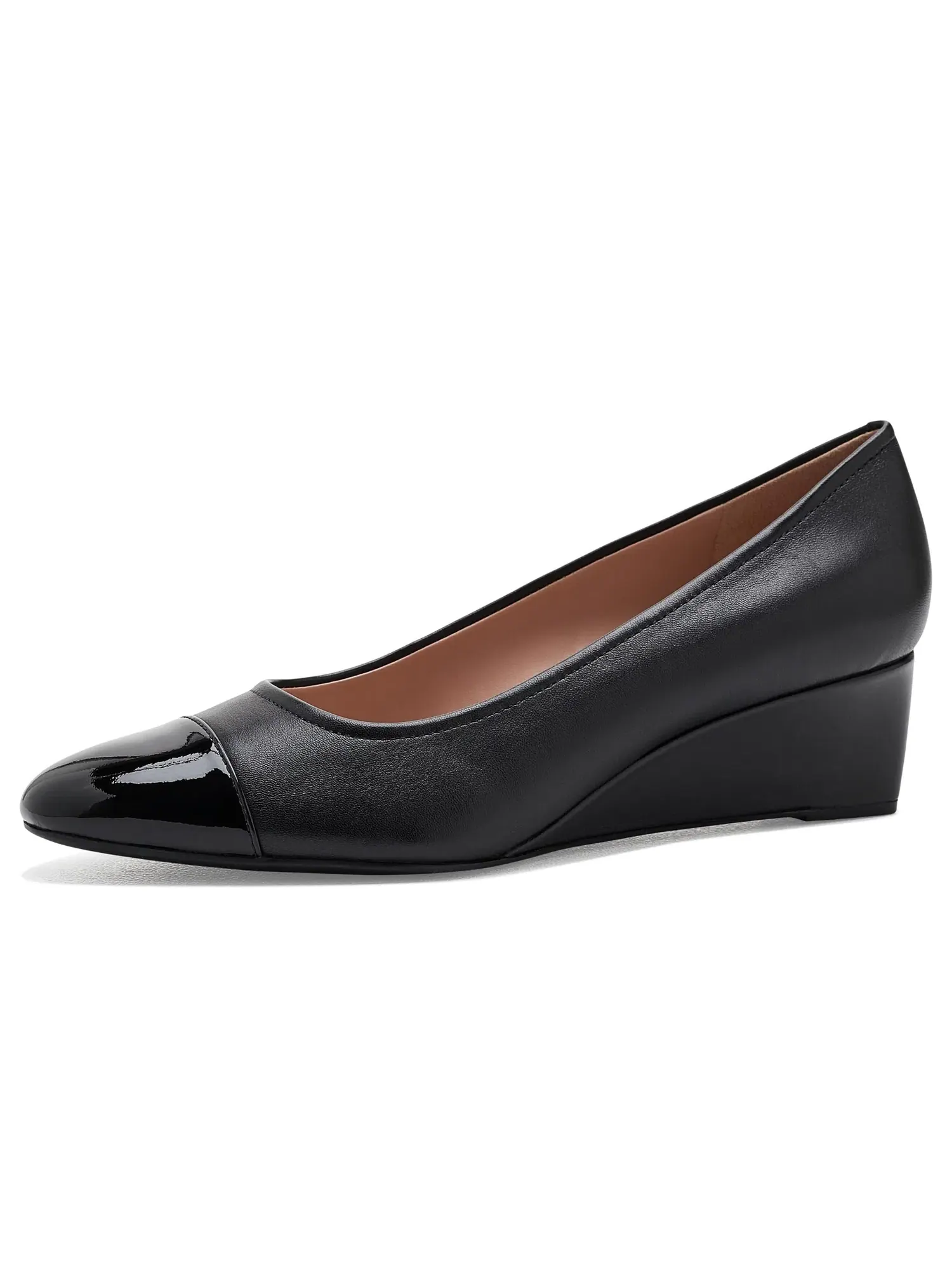 Туфли на каблуке-танкетке Go-To Malta Wedges Pumps Cole Haan — изображение 1 из 4, черный/черный