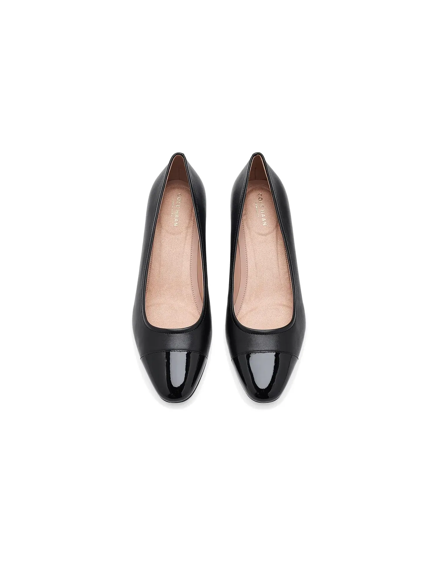 Туфли на каблуке-танкетке Go-To Malta Wedges Pumps Cole Haan — изображение 2 из 4, черный/черный