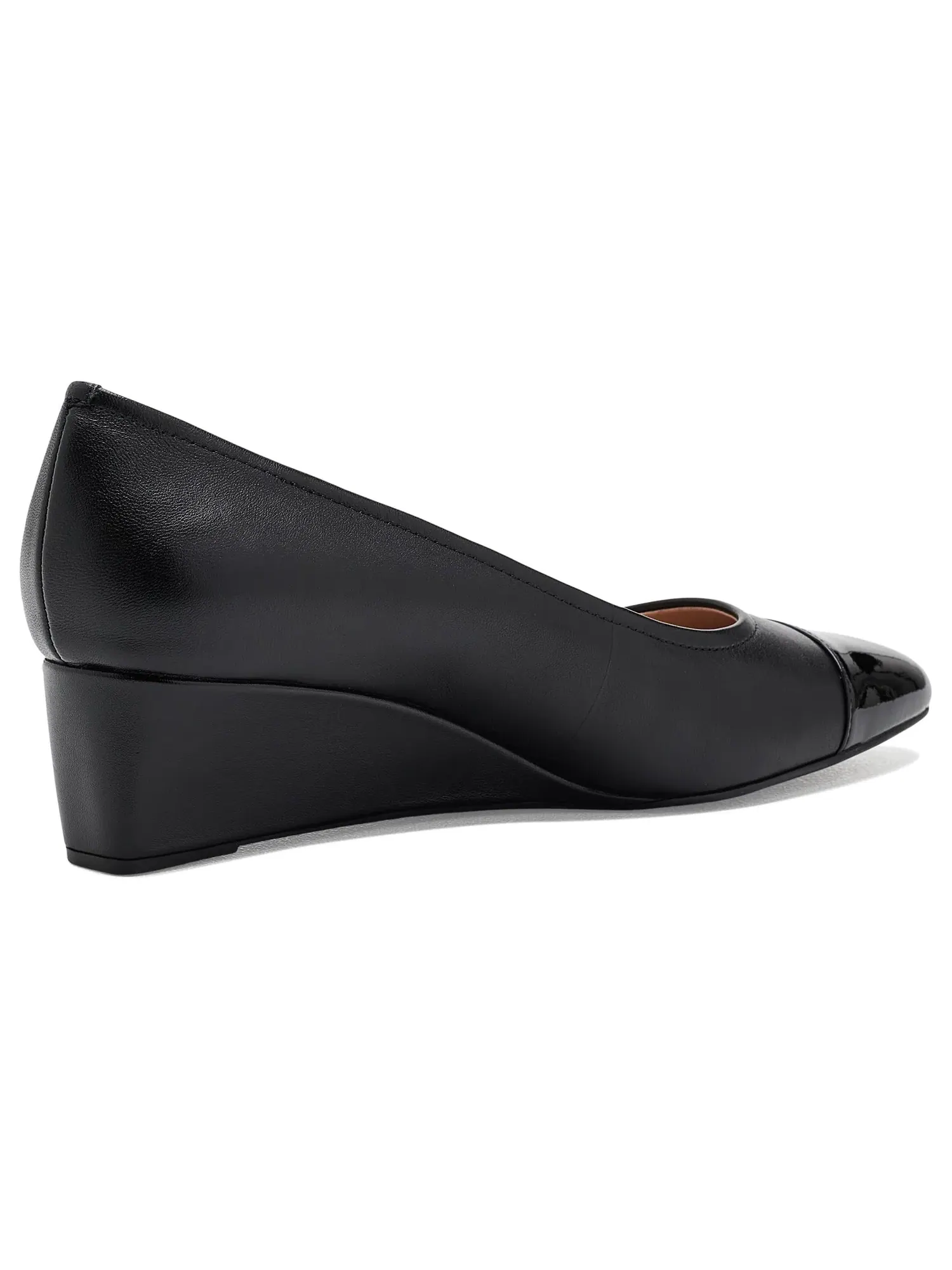 Туфли на каблуке-танкетке Go-To Malta Wedges Pumps Cole Haan — изображение 3 из 4, черный/черный