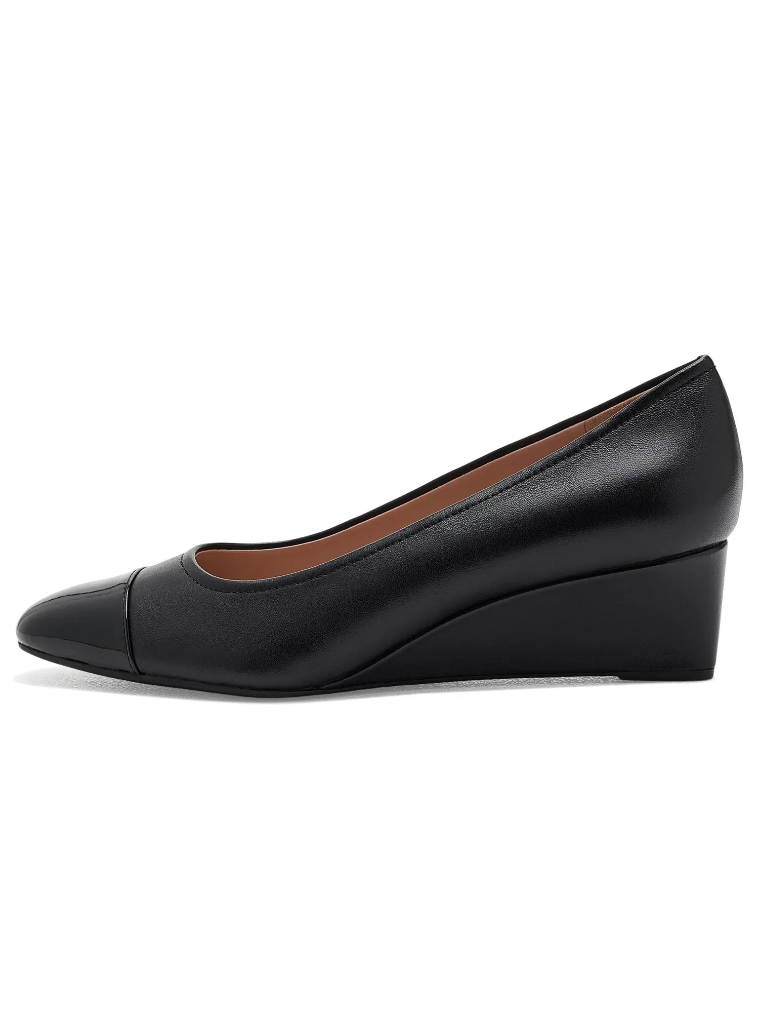 Туфли на каблуке-танкетке Go-To Malta Wedges Pumps Cole Haan — изображение 4 из 4, черный/черный