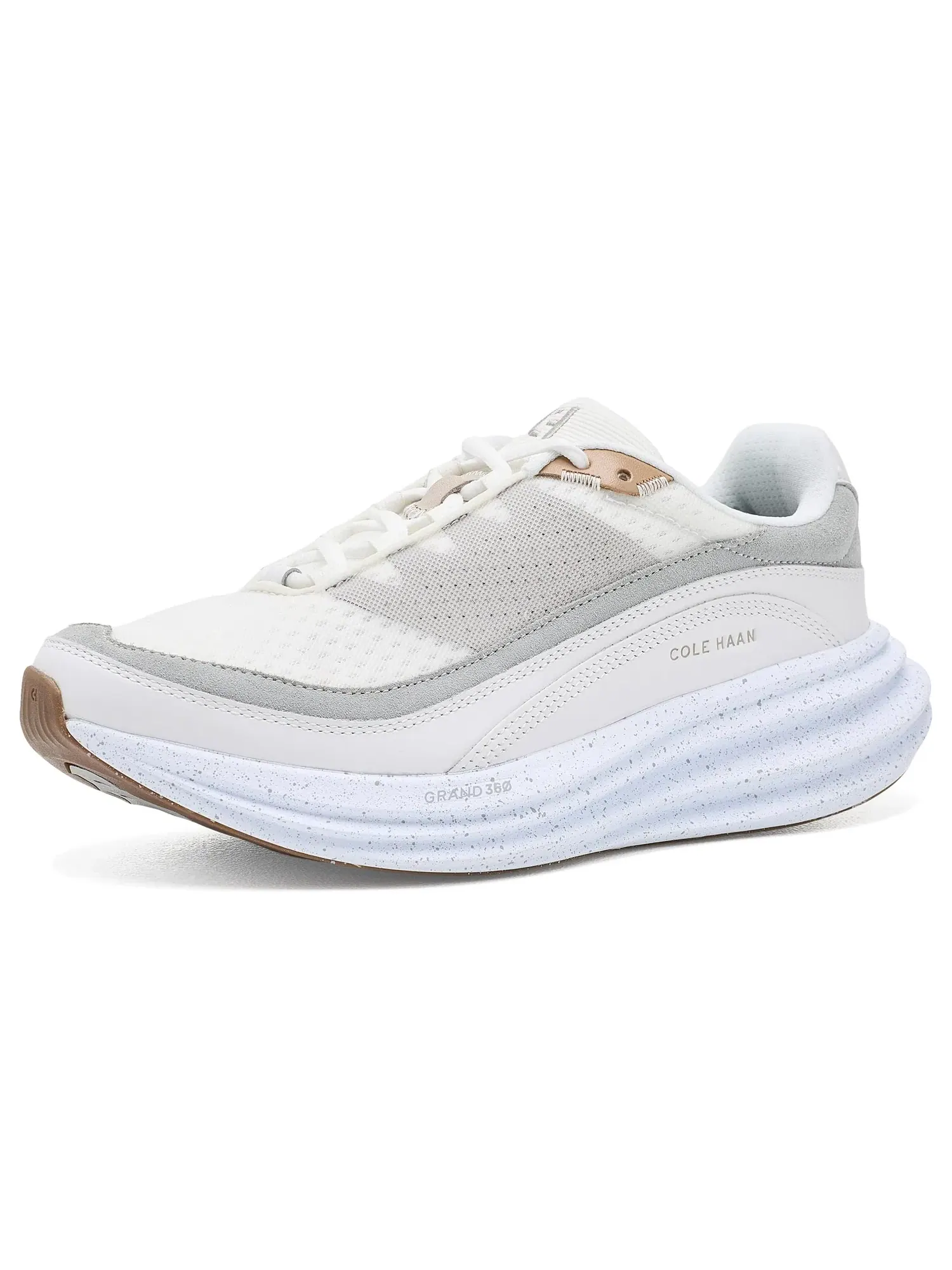 Кроссовки Originalgrand Quadstar 2.0 Runner Cole Haan — изображение 1 из 4, белый/песочный
