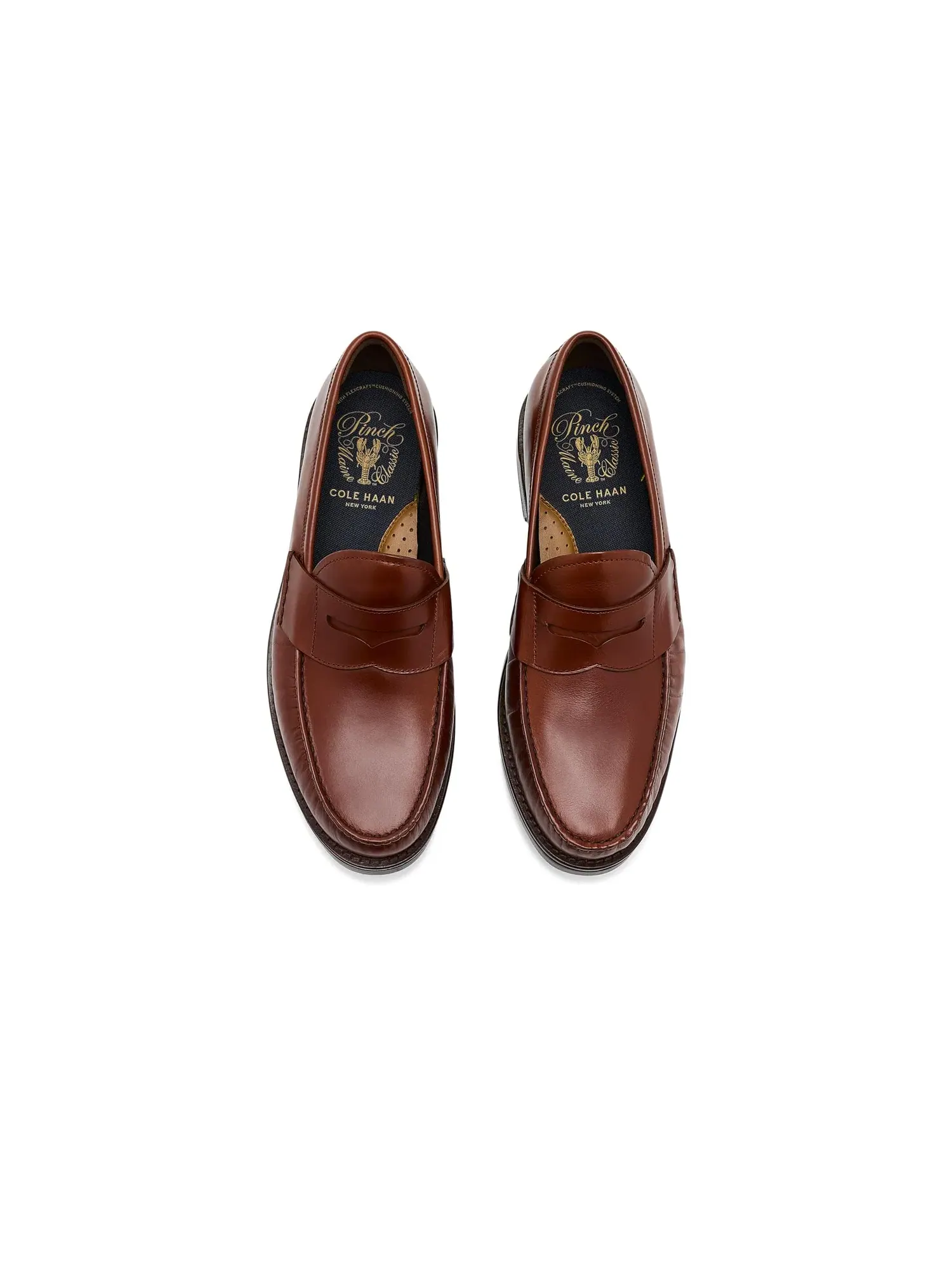 Лоферы Pinch Penny Flexcraft Cole Haan — изображение 2 из 4, темный коричневый