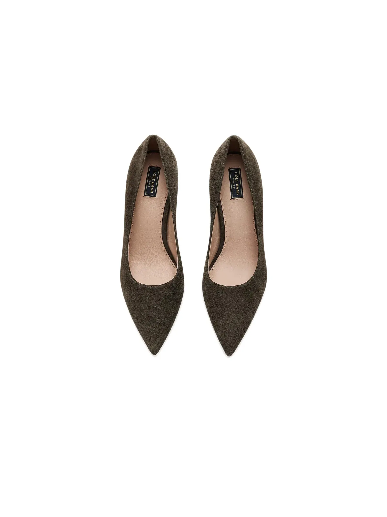 Туфли Hansell Pumps Cole Haan — изображение 2 из 4, глубокий оливковый