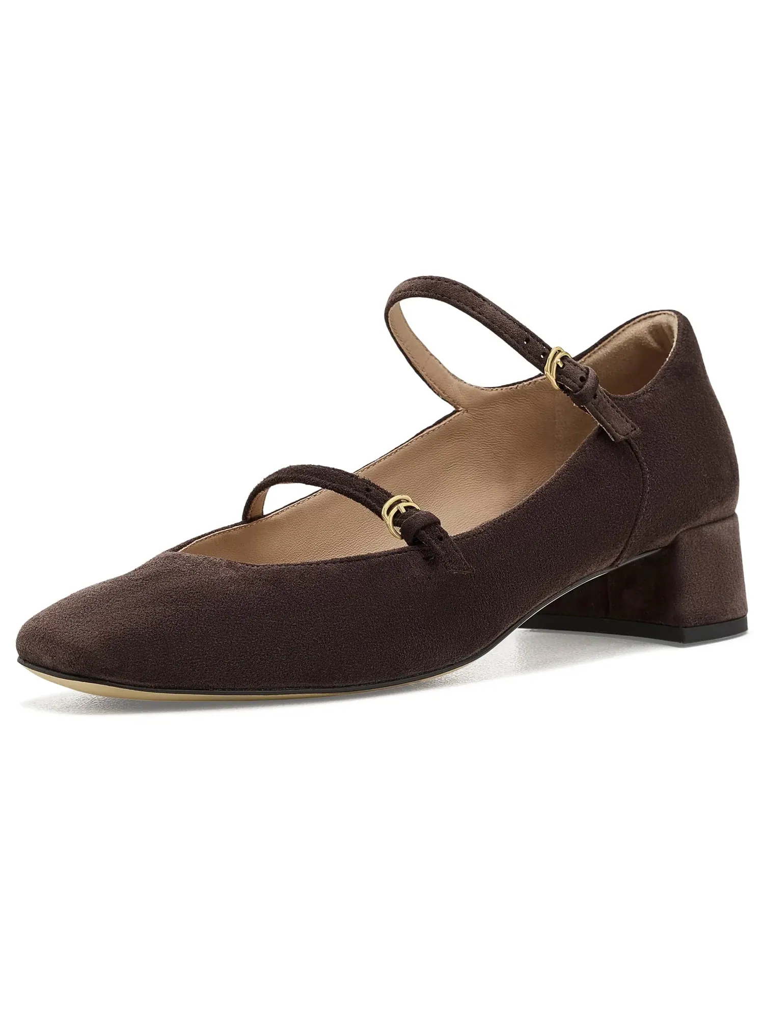 Туфли на высоком каблуке 45 мм Paxton Mary Jane Cole Haan — изображение 1 из 4, шоколадный