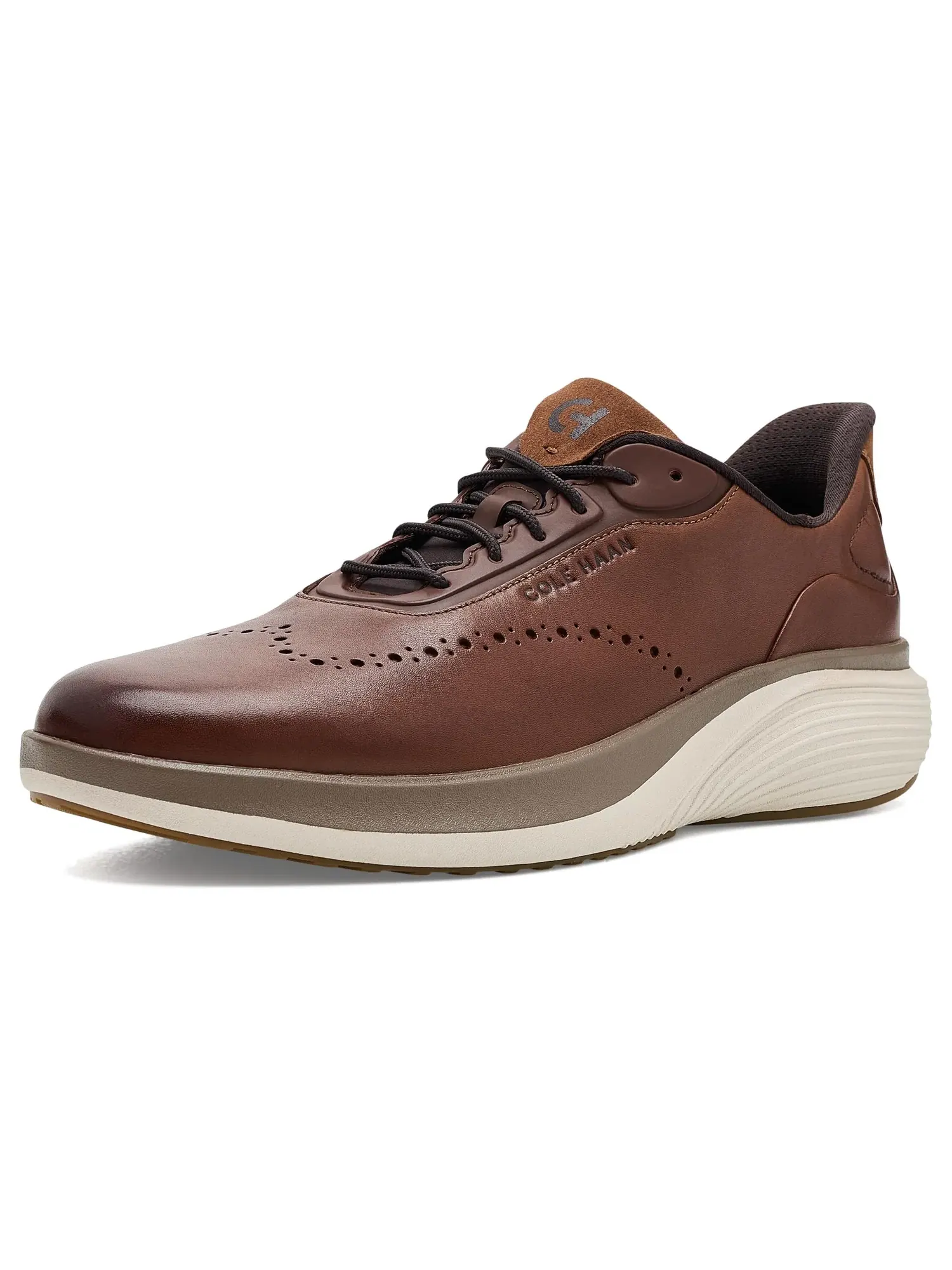 Оксфорды с перфорацией и быстрой шнуровкой OriginalGrand NeoArc Quick-On Wingtip Oxford Cole Haan — изображение 1 из 4