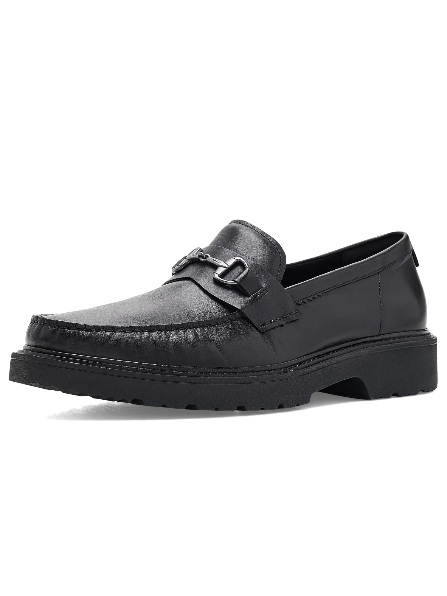 Лоферы Broome Grand Lug Sole Bit Cole Haan — изображение 1 из 4, черный/черный
