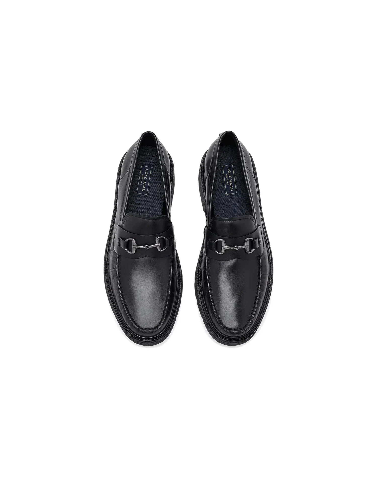 Лоферы Broome Grand Lug Sole Bit Cole Haan — изображение 2 из 4, черный/черный