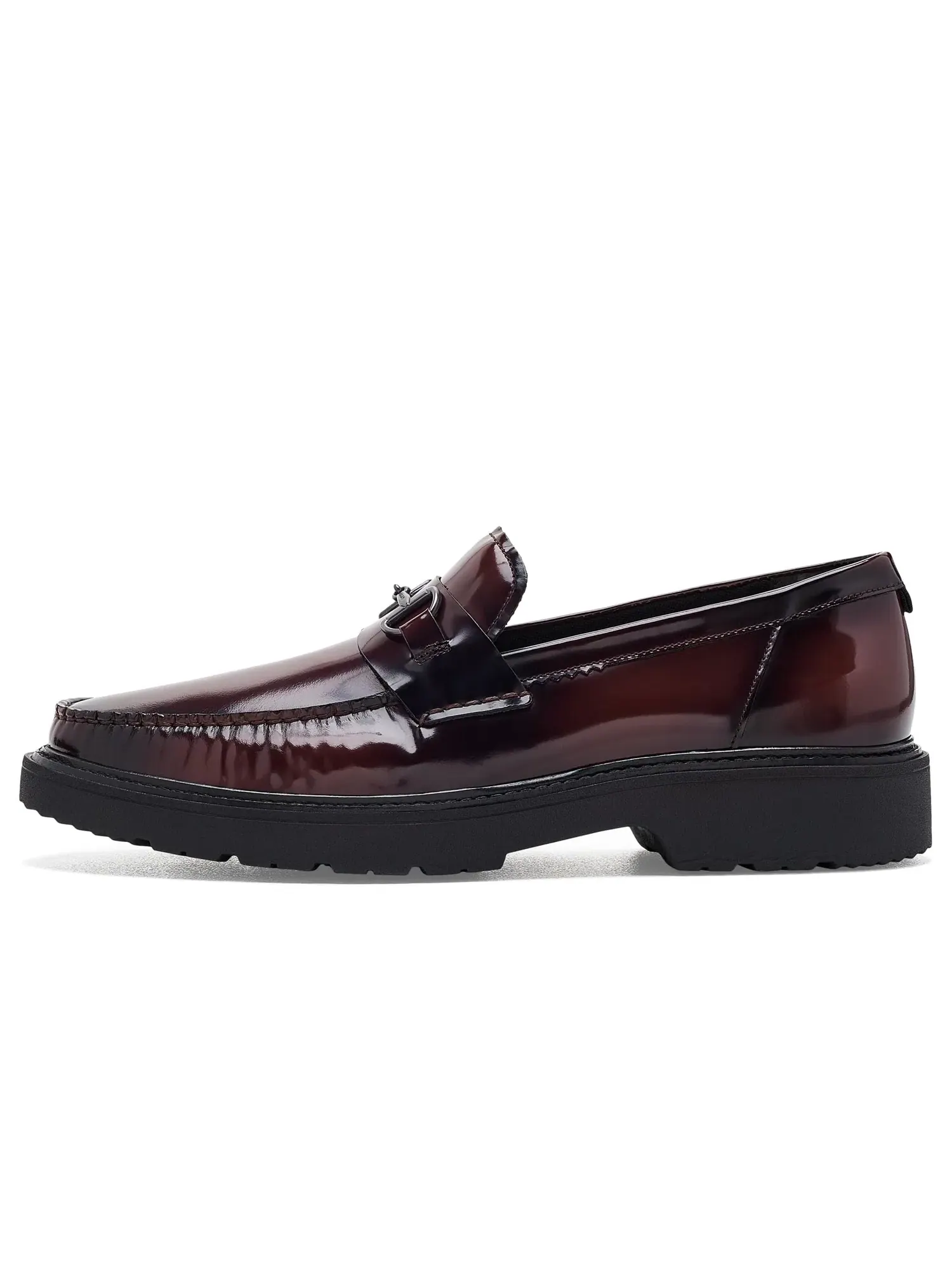 Лоферы Broome Grand Lug Sole Bit Cole Haan — изображение 4 из 4, бордовый/черный