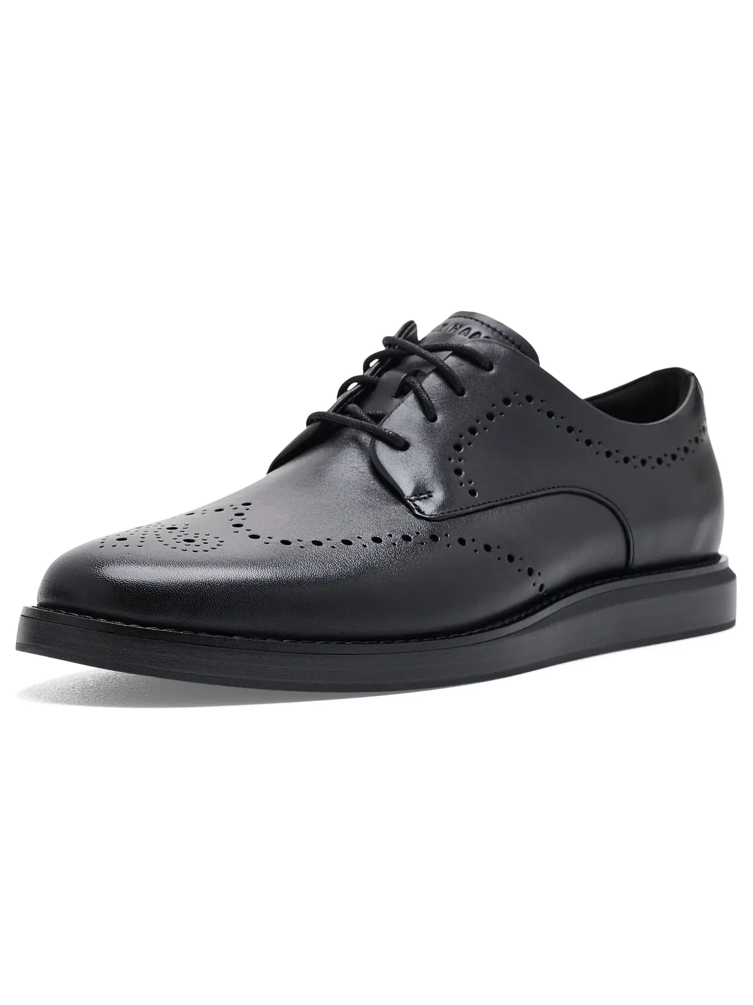 Оксфорды с перфорацией Grand Neoclassic Flexcraft Wingtip Oxford Cole Haan — изображение 1 из 4, черный/черный