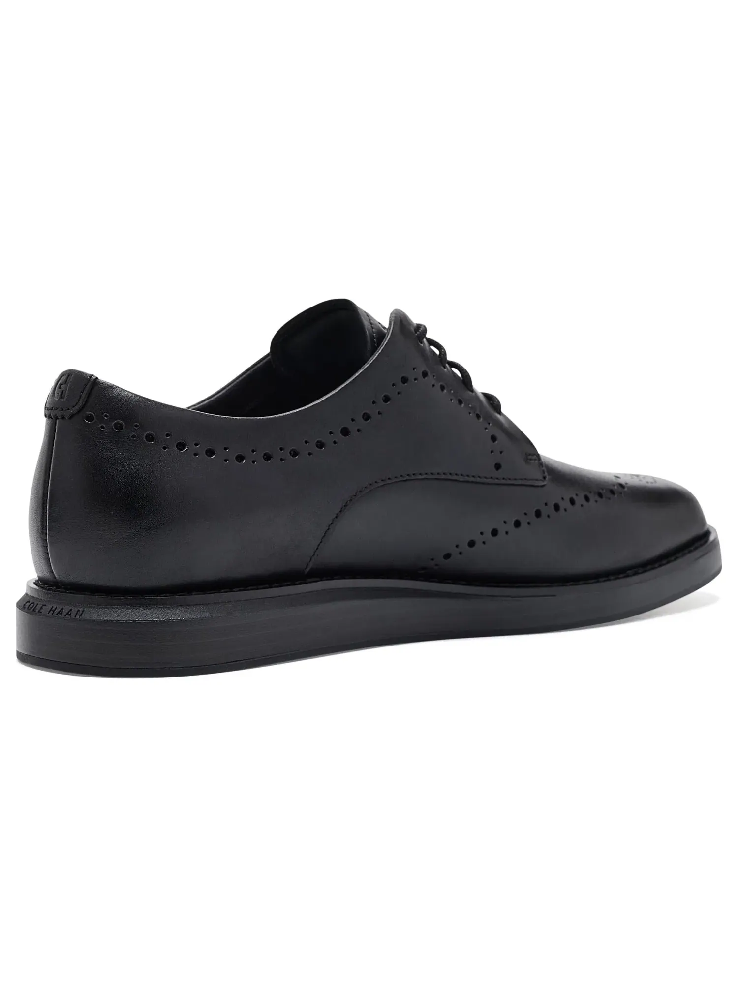Оксфорды с перфорацией Grand Neoclassic Flexcraft Wingtip Oxford Cole Haan — изображение 3 из 4, черный/черный