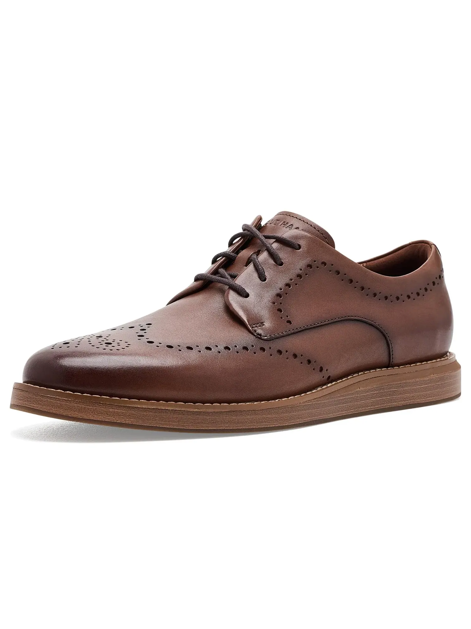 Оксфорды с перфорацией Grand Neoclassic Flexcraft Wingtip Oxford Cole Haan — изображение 1 из 4