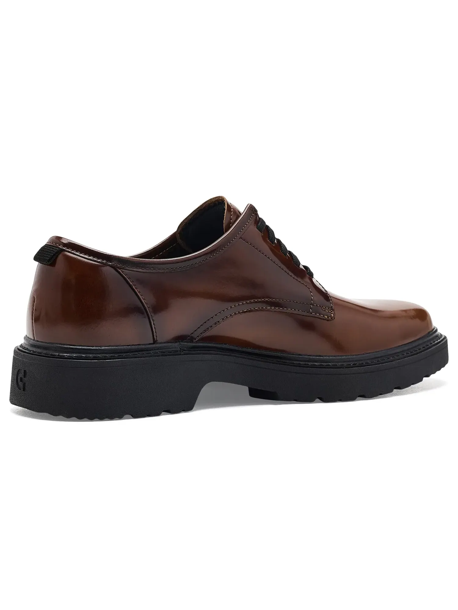 Оксфорды с гладким носком Broome Grand Lug Plain Toe Oxford Cole Haan — изображение 3 из 4, темный/черный
