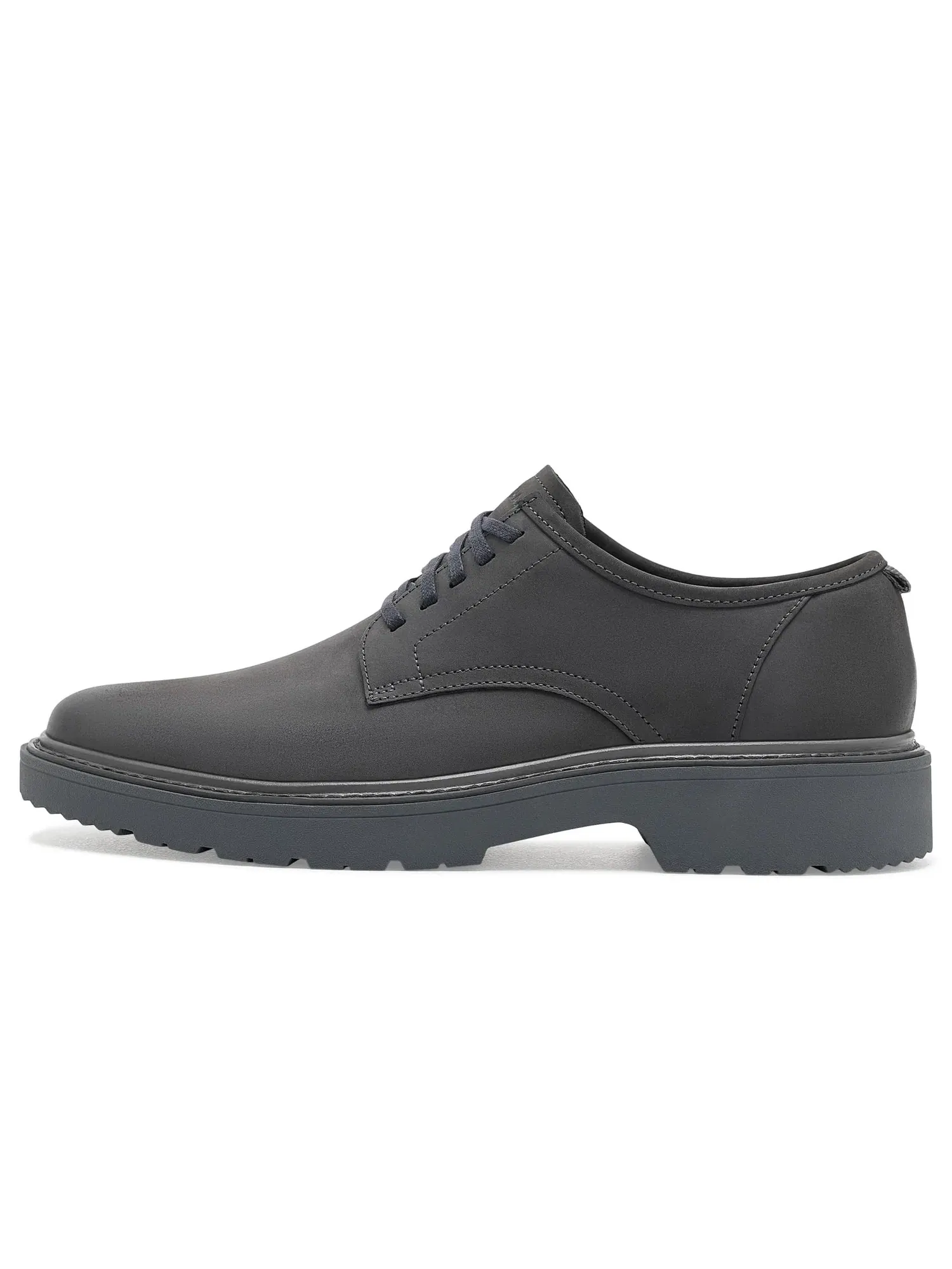 Оксфорды с гладким носком Broome Grand Lug Plain Toe Oxford Cole Haan — изображение 4 из 4, серый/серый