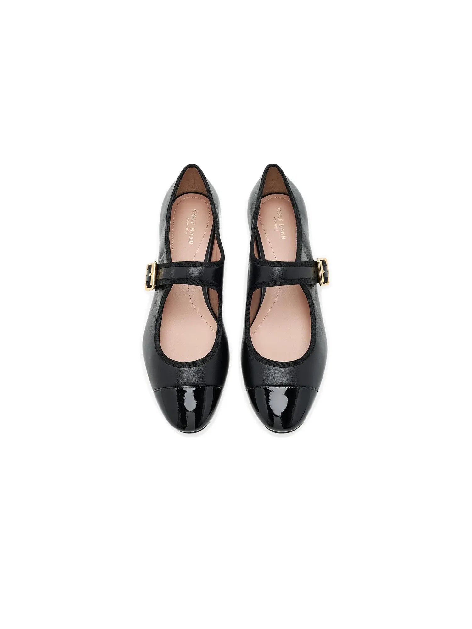 Балетки Ракель Мэри Джейн Cole Haan — изображение 2 из 4, черный/черный